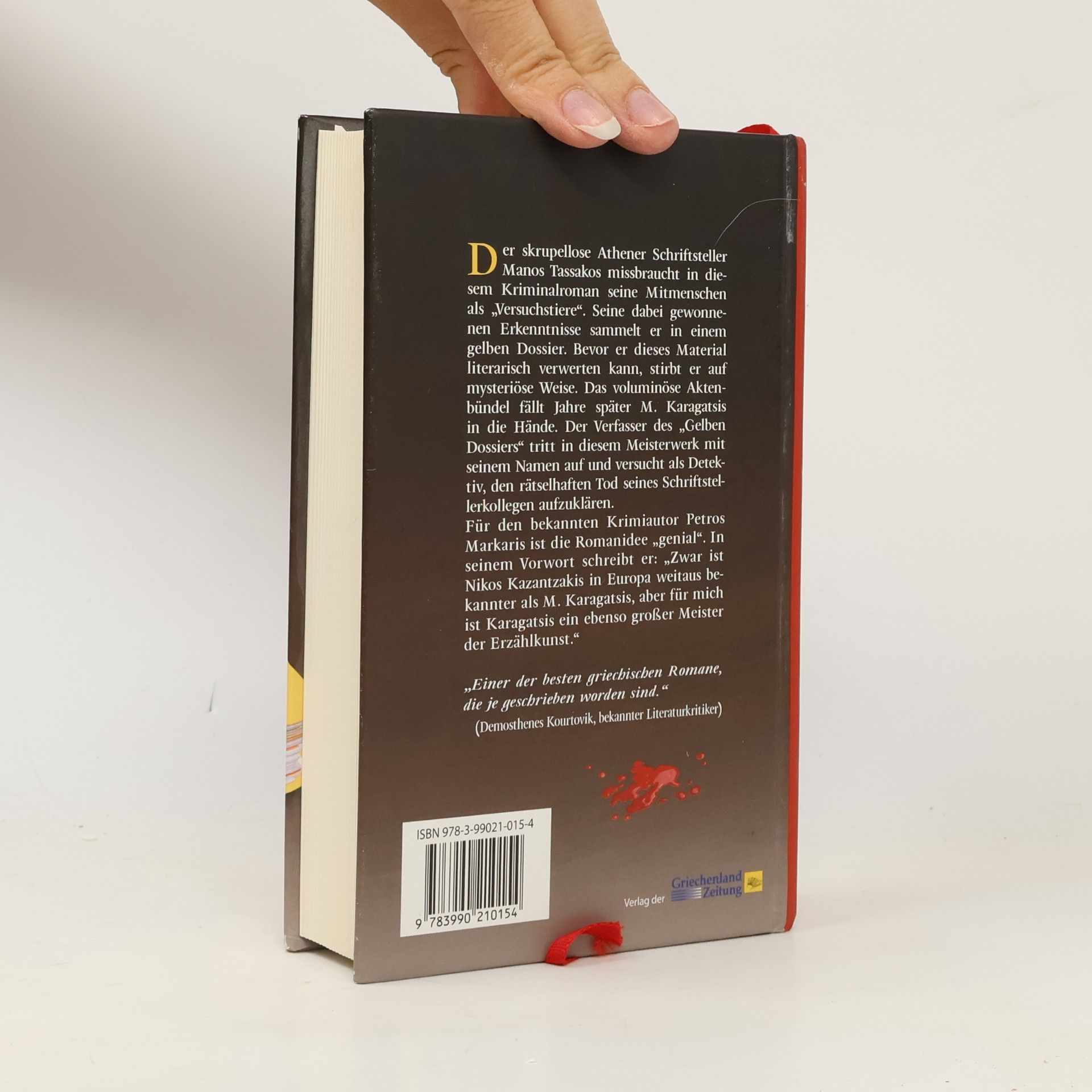 M. Caragatsis Das gelbe Dossier