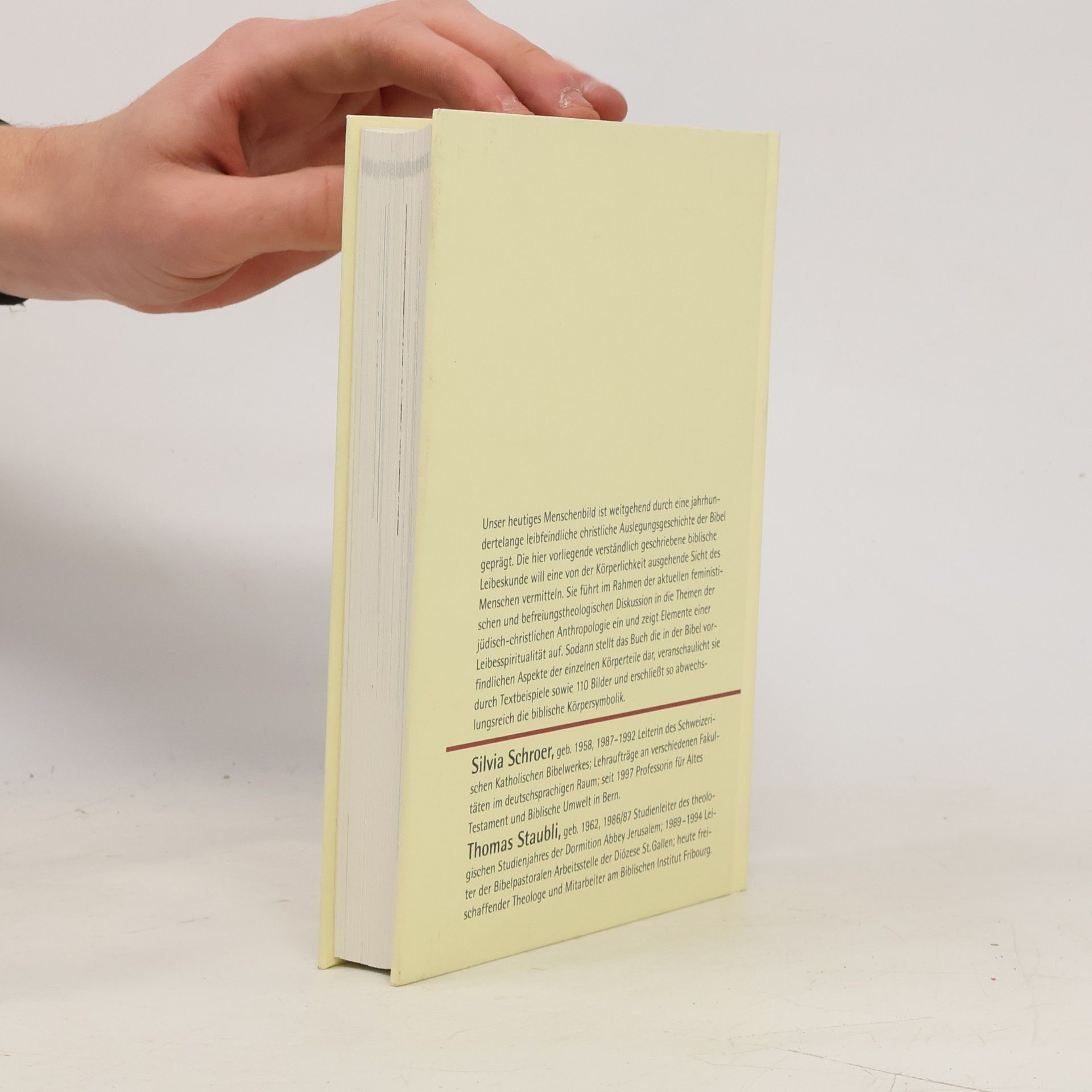Silvia Schroer Die Körpersymbolik der Bibel