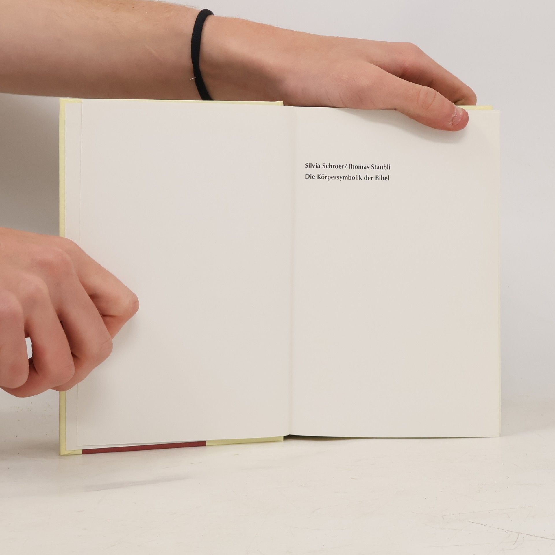 Silvia Schroer Die Körpersymbolik der Bibel