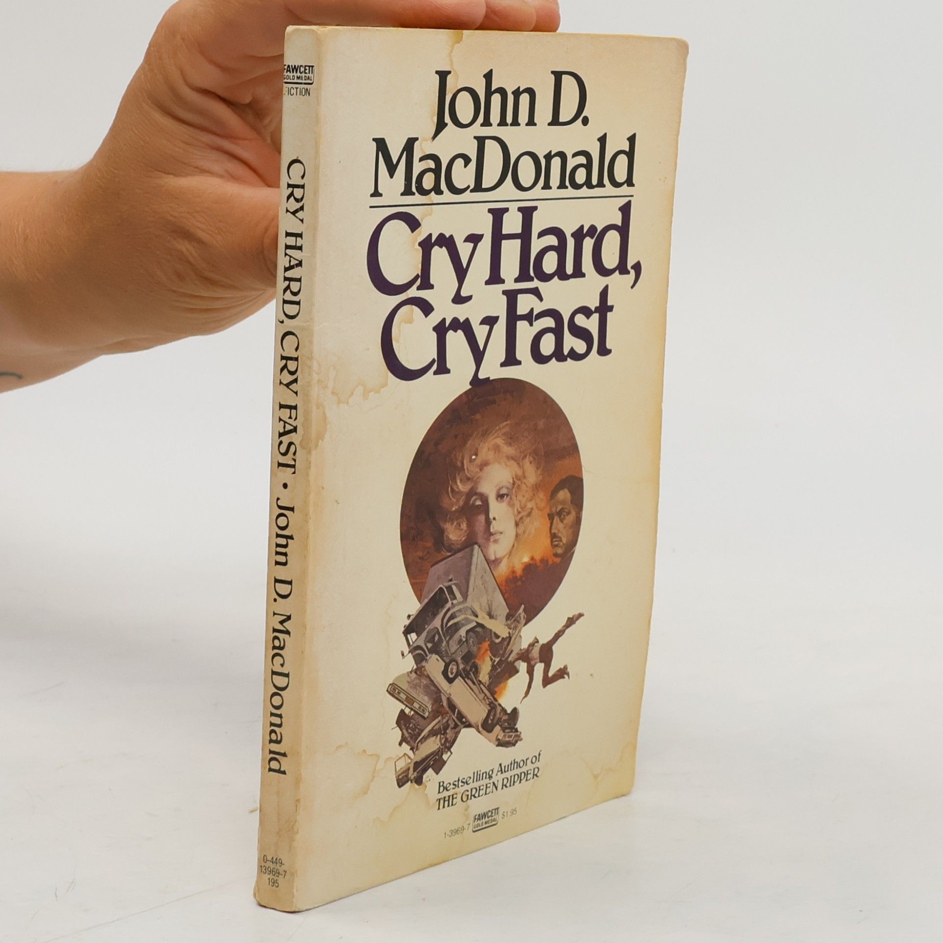 John D. MacDonald Fawcett Gold Medal Fiction: Cry Hard, Cry Fast