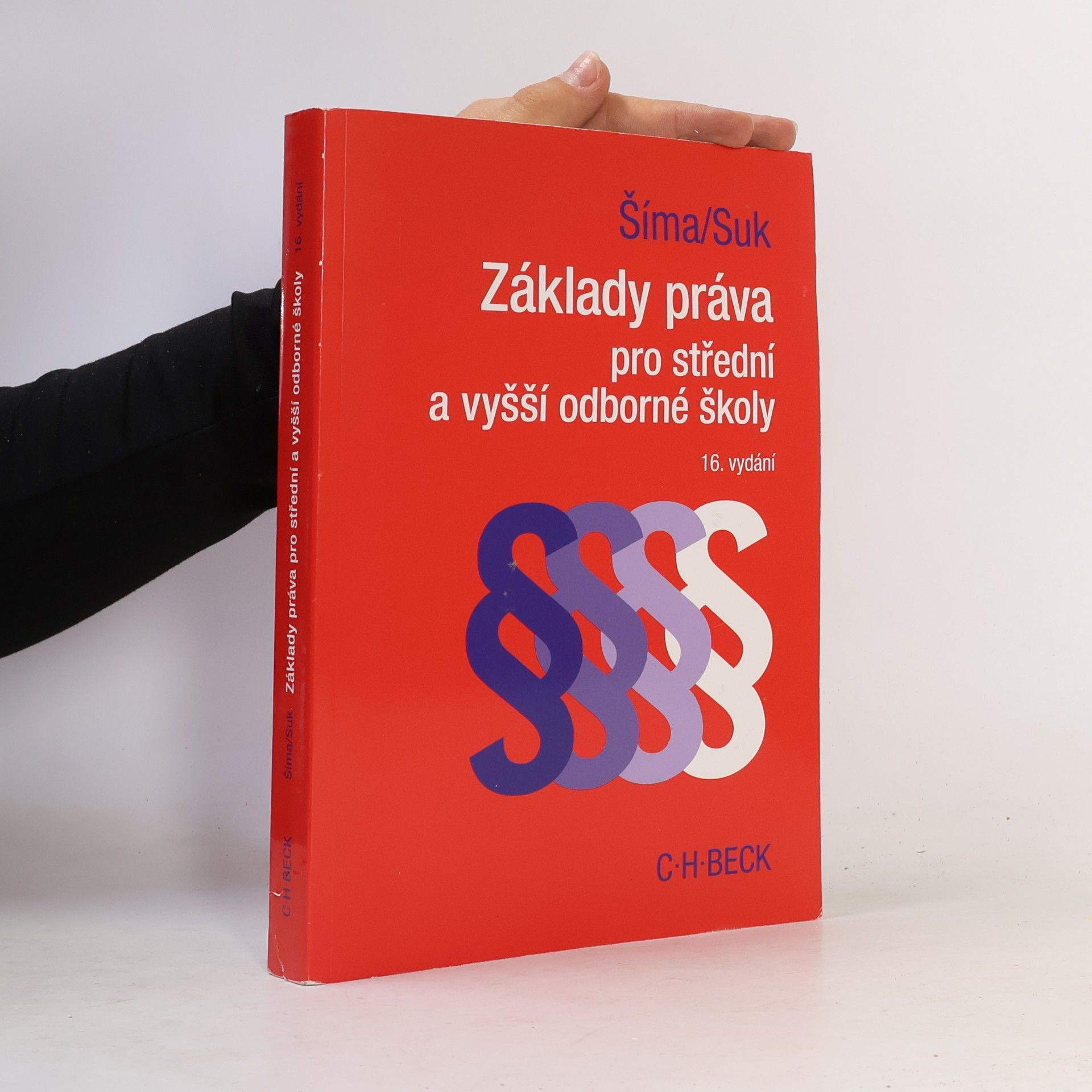 Alexander Šíma Základy práva pro střední a vyšší odborné školy