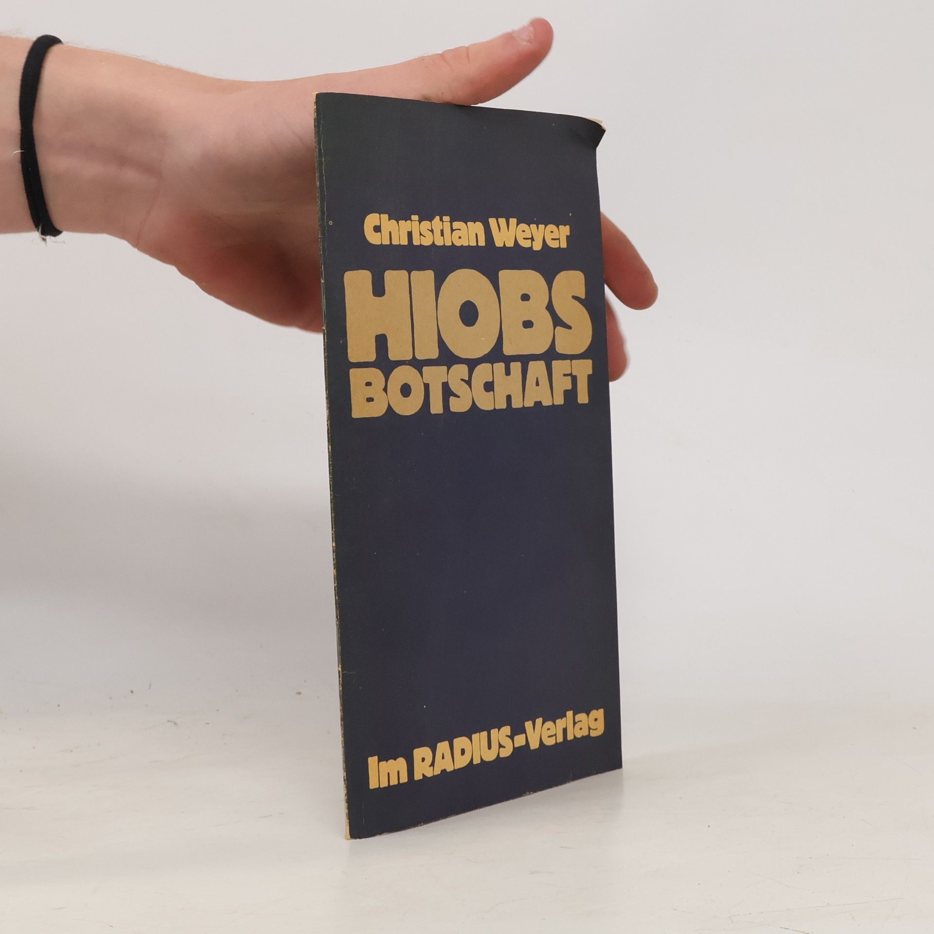 Christian Weyer HiobsBotschaft