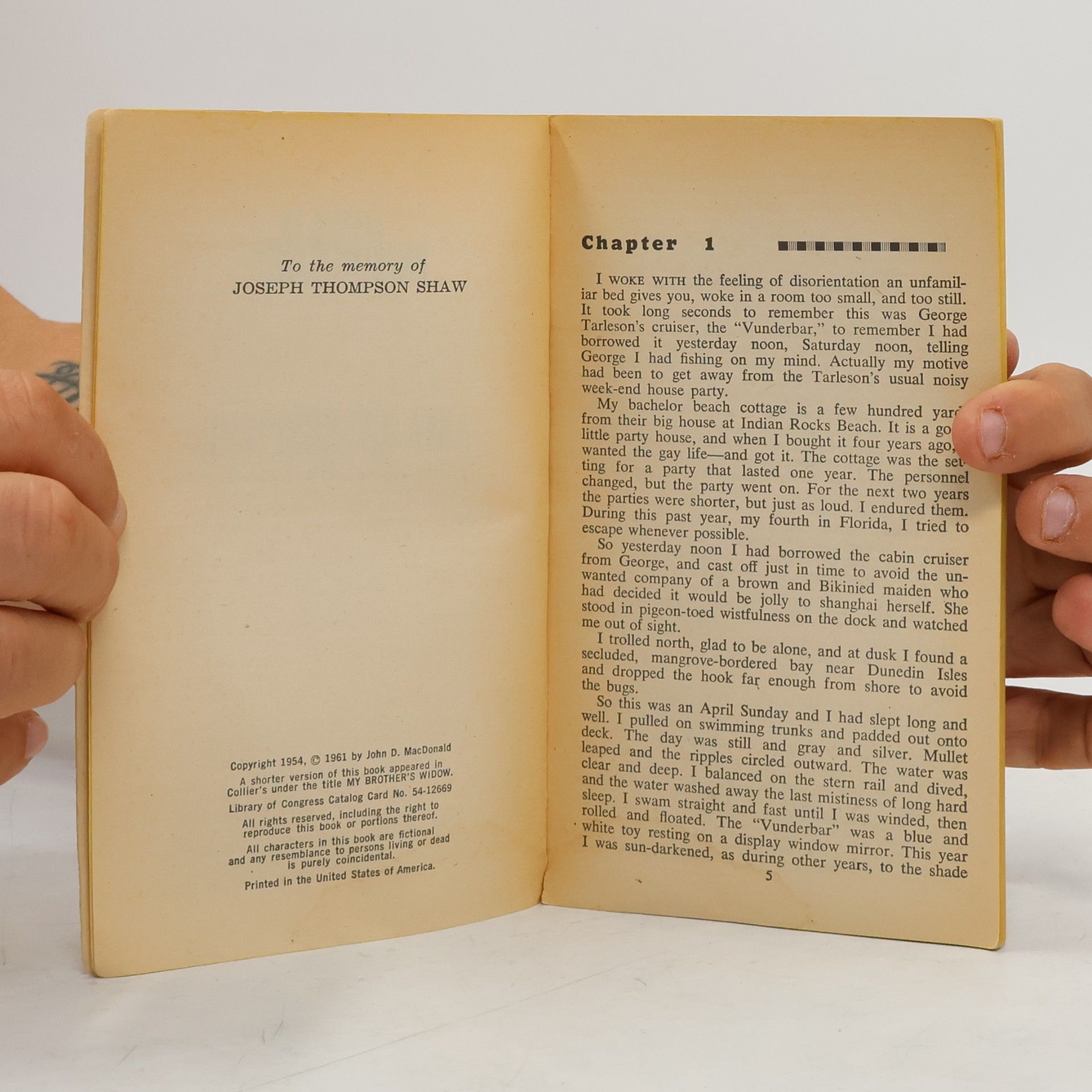 John D. MacDonald Area of Suspicion