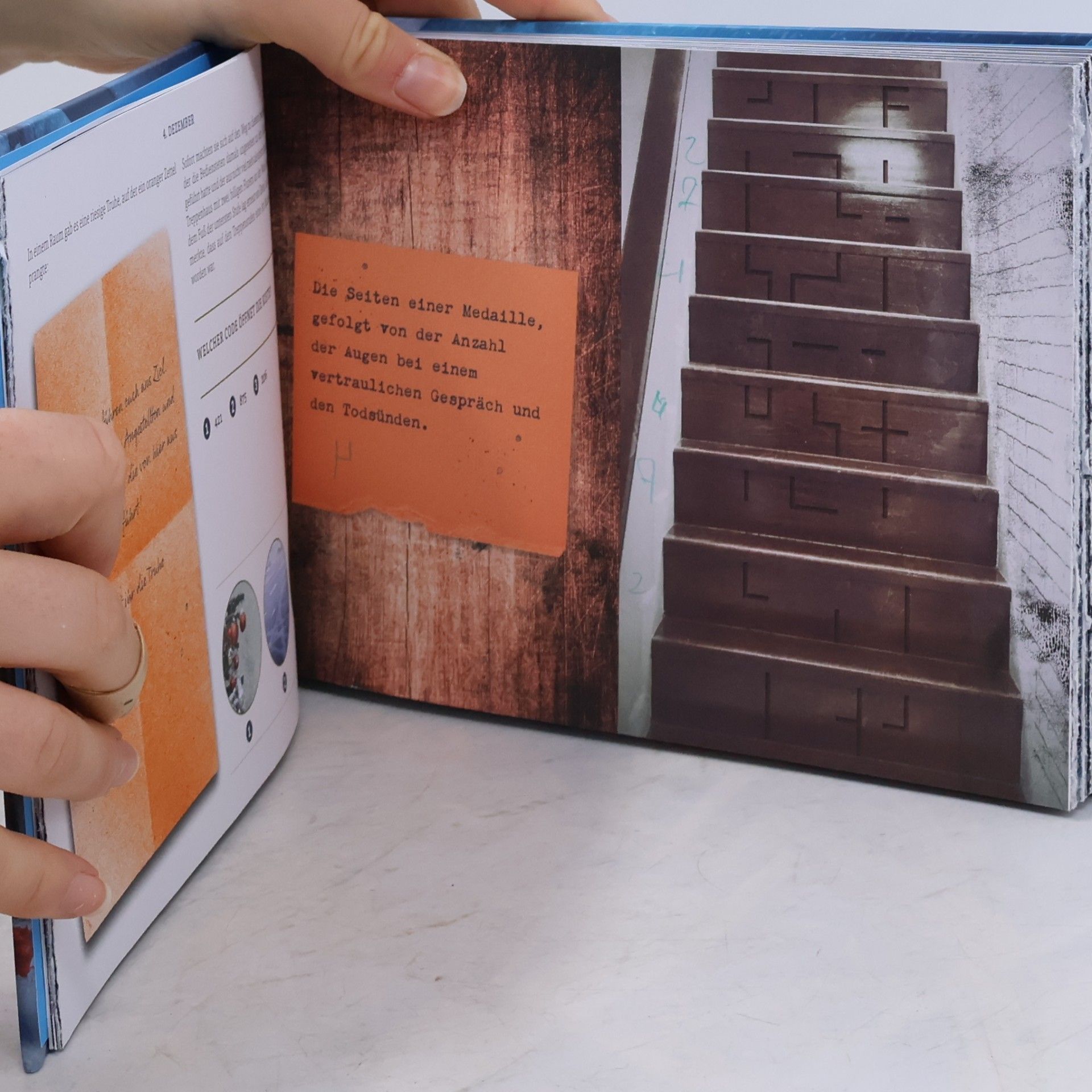 Eva Eich Escape Room. Das Hotel der tausend Augen. Adventskalender zum Aufschneiden