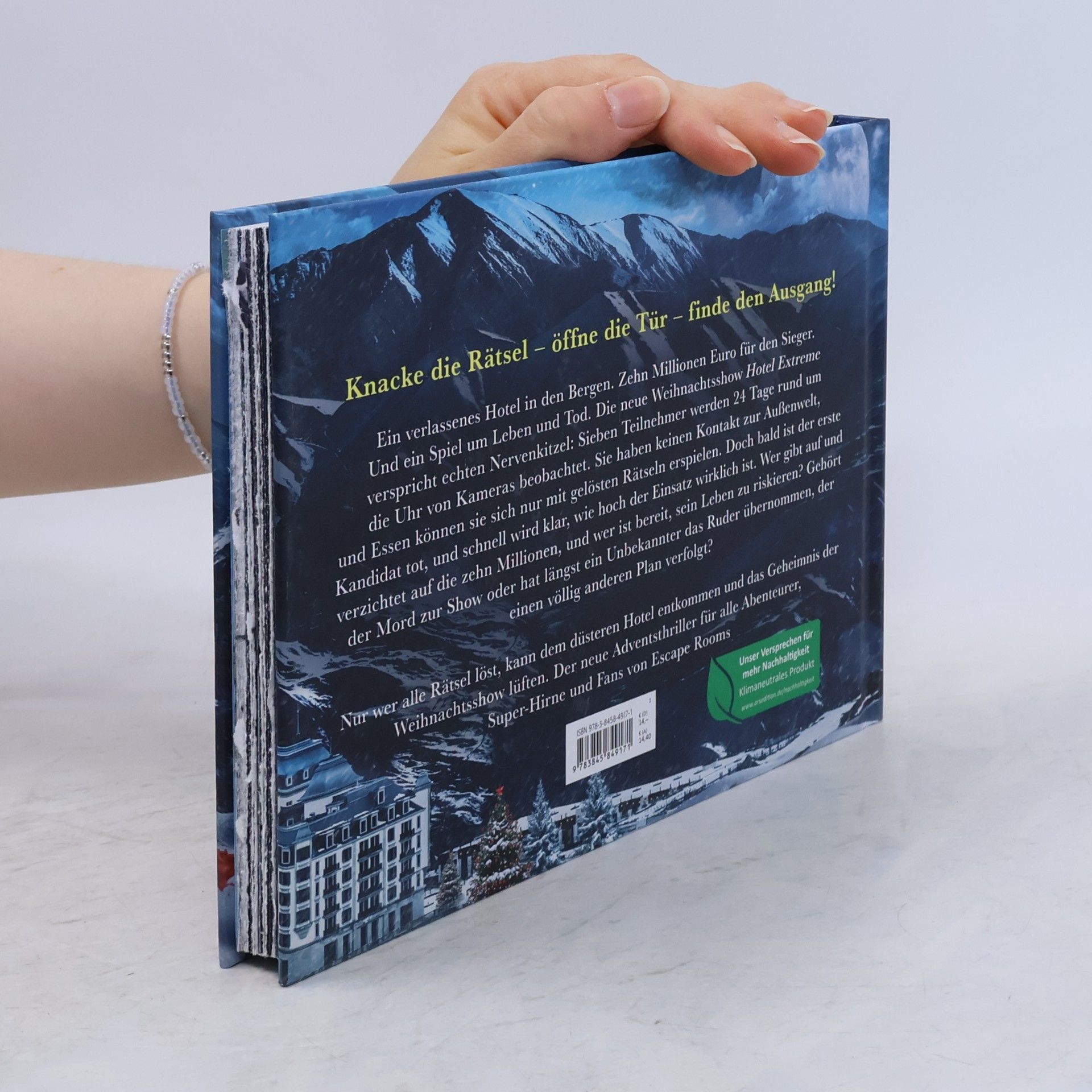 Eva Eich Escape Room. Das Hotel der tausend Augen. Adventskalender zum Aufschneiden