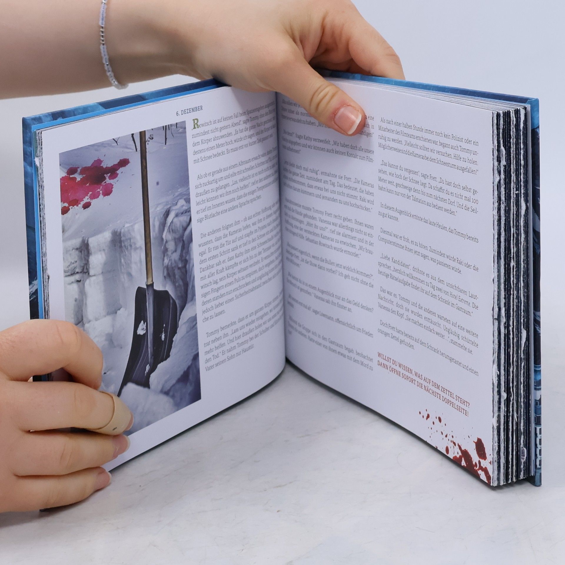 Eva Eich Escape Room. Das Hotel der tausend Augen. Adventskalender zum Aufschneiden
