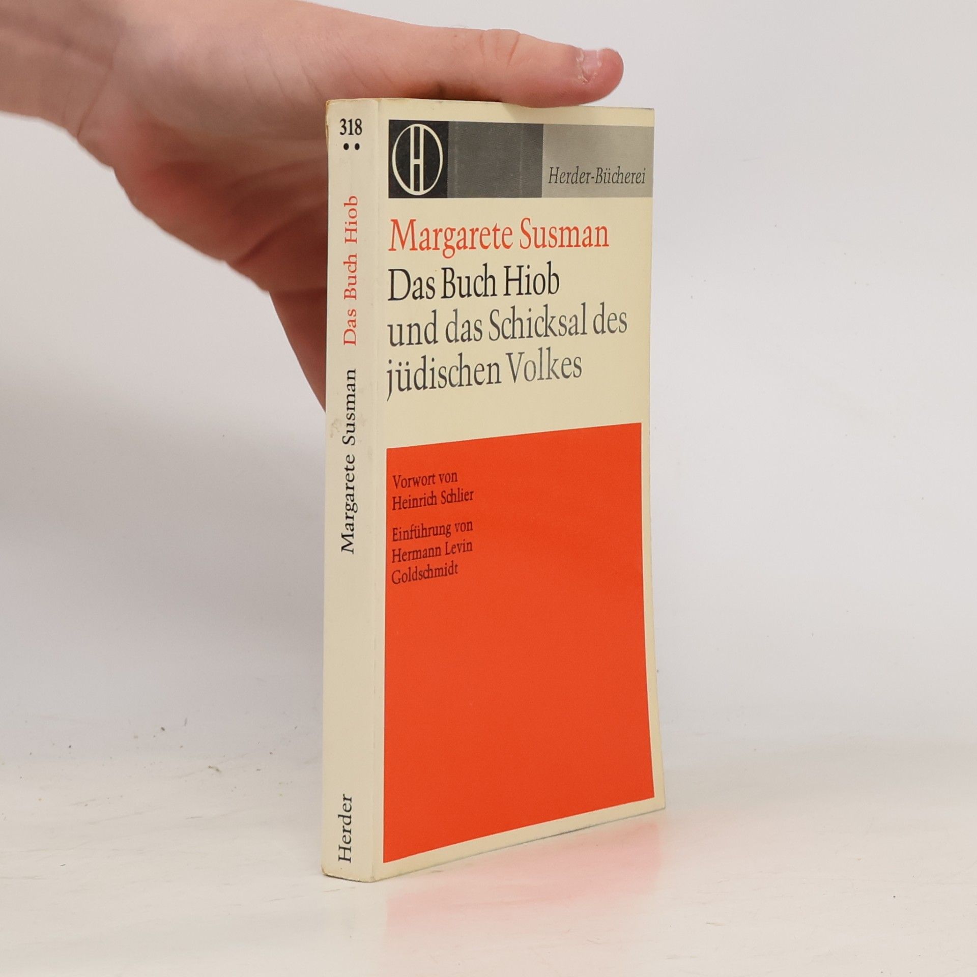 Margarete Susman Das Buch Hiob und das Schicksal des jüdischen Volkes