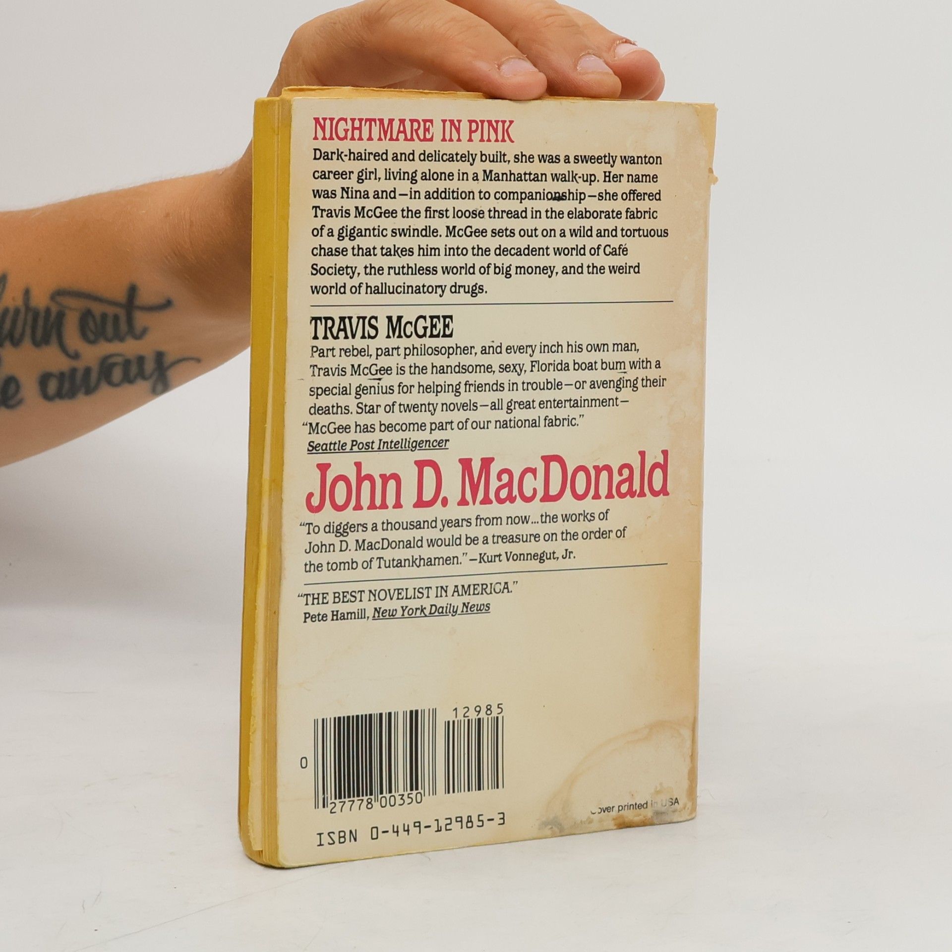 John D. MacDonald Travis McGee: Nightmare in Pink