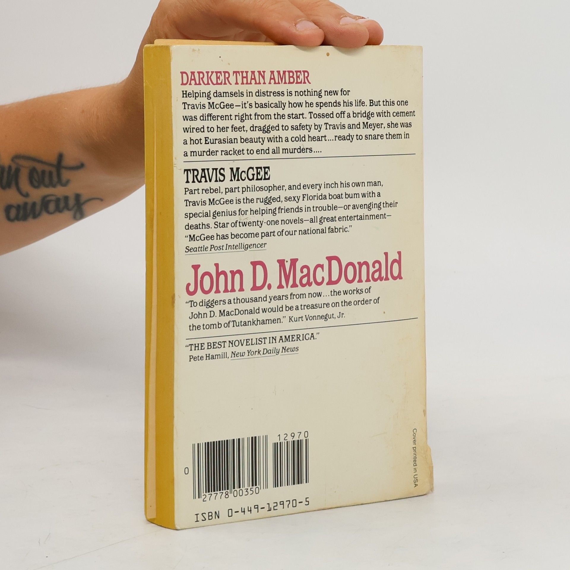 John D. MacDonald Travis McGee: Darker Than Amber