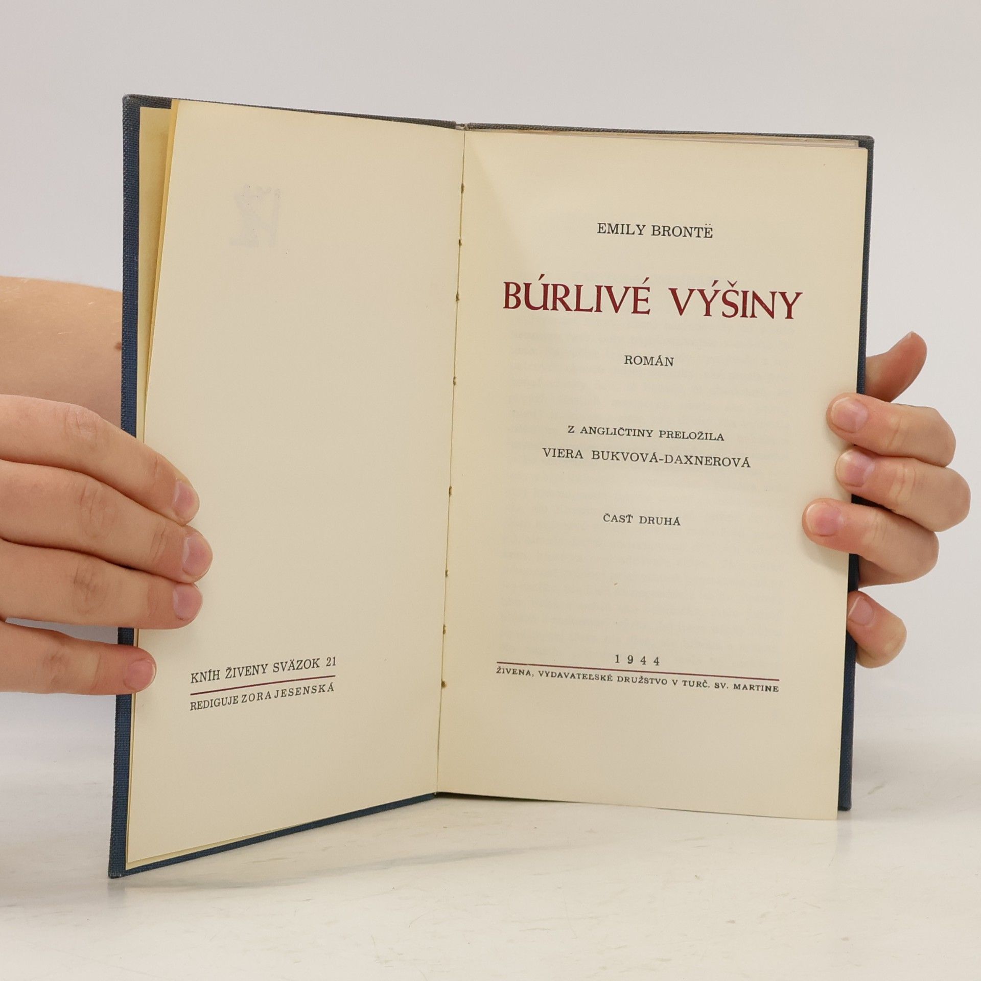 Emily Brontë Búrlivé výšiny II.