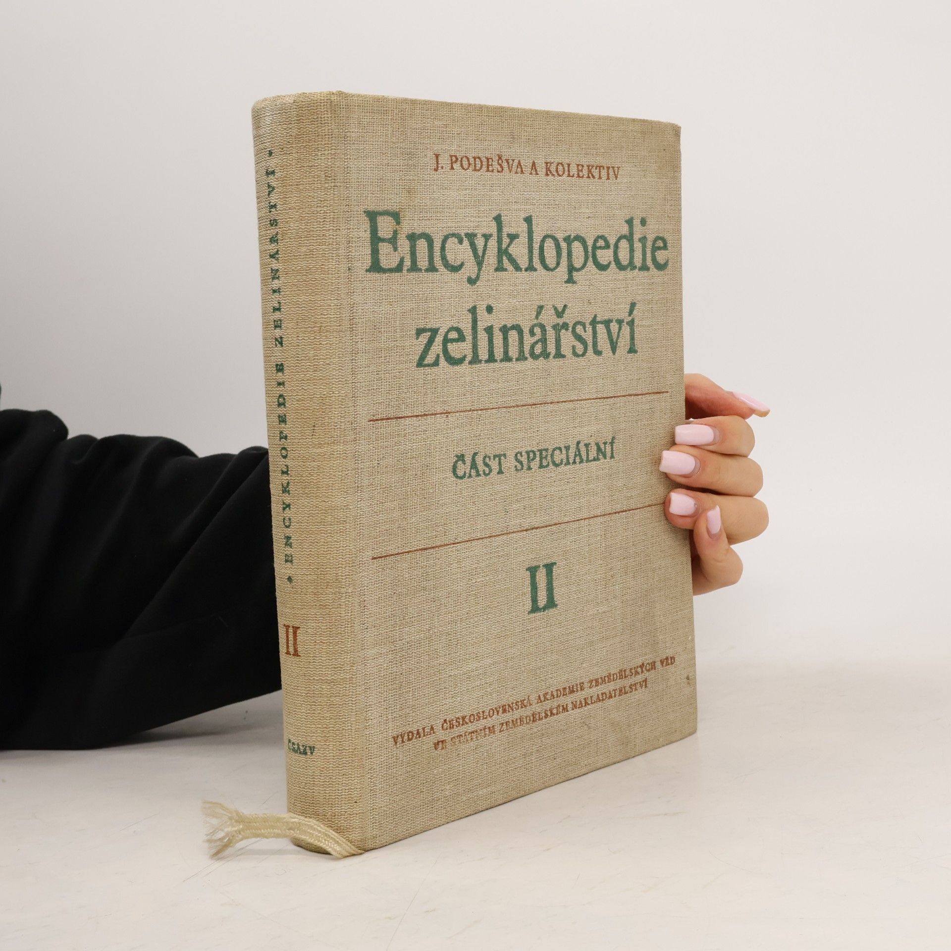 Jaroslav Podešva Encyklopedie zelinářství II. Část speciální