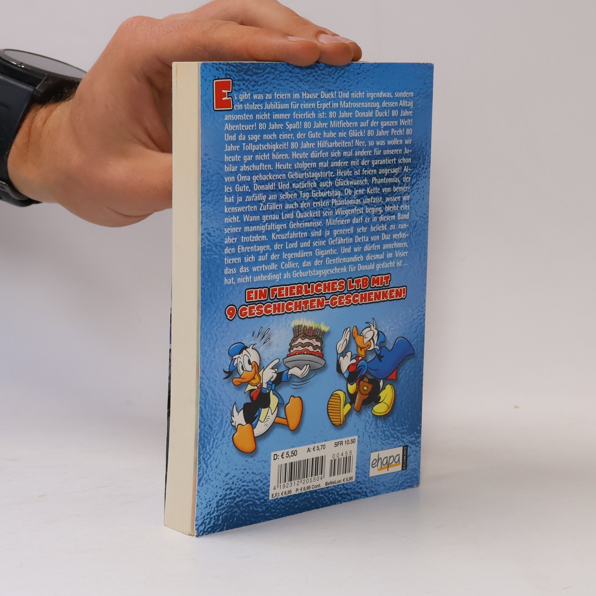 Walt Disney Lustiges Taschenbuch 455. 80 Jahre Donald Duck