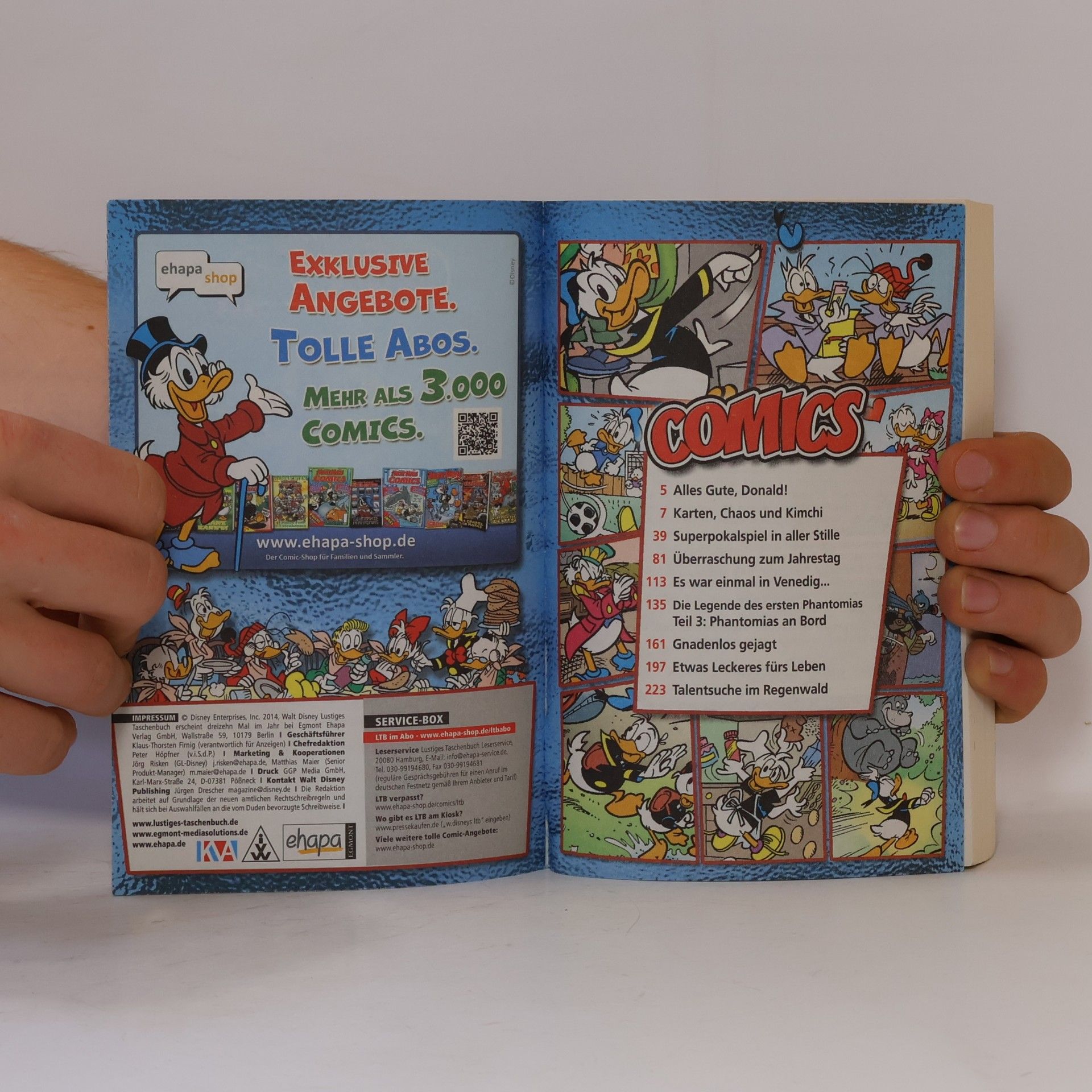 Walt Disney Lustiges Taschenbuch 455. 80 Jahre Donald Duck
