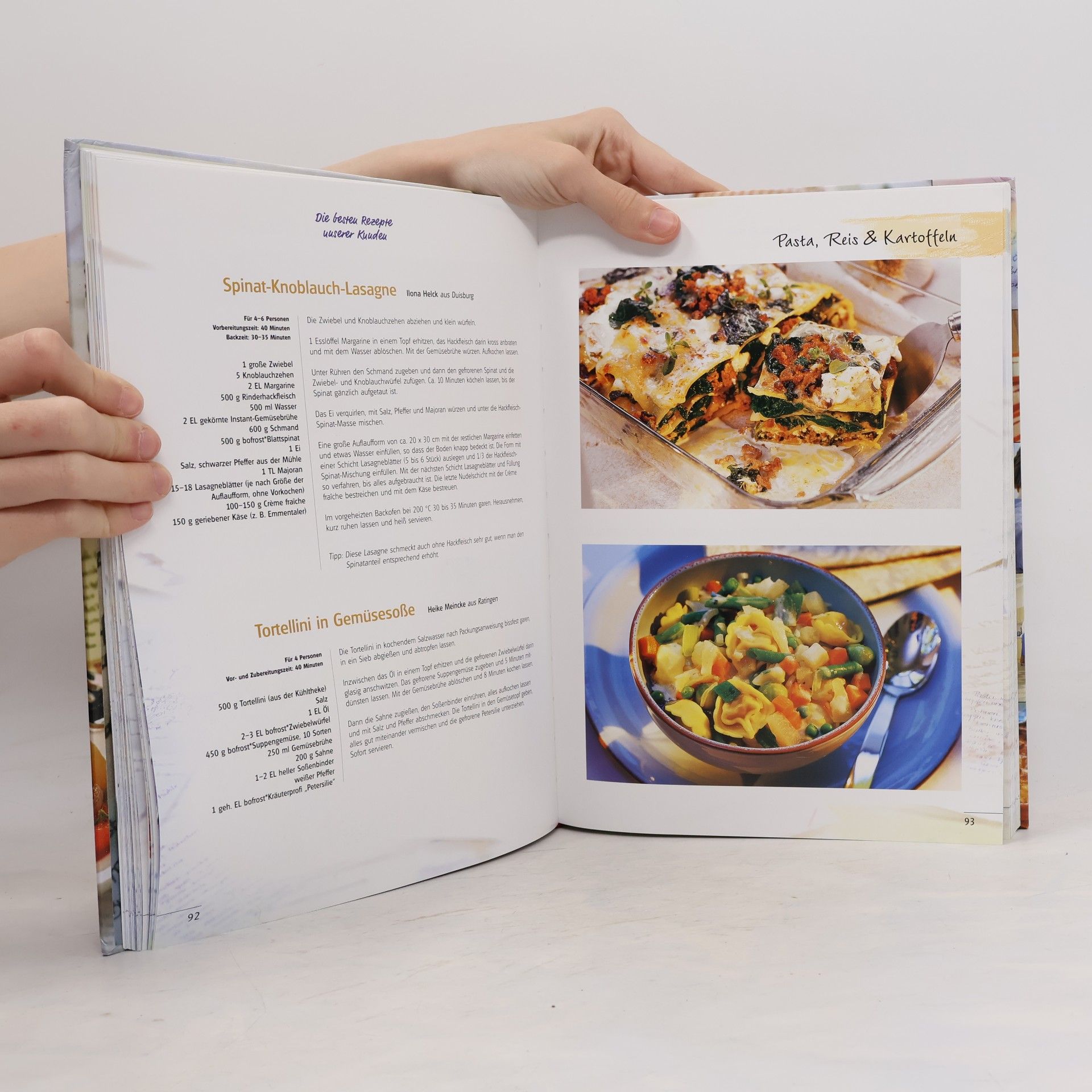 Various authors Das Kochbuch, über 200 köstliche Rezeptideen
