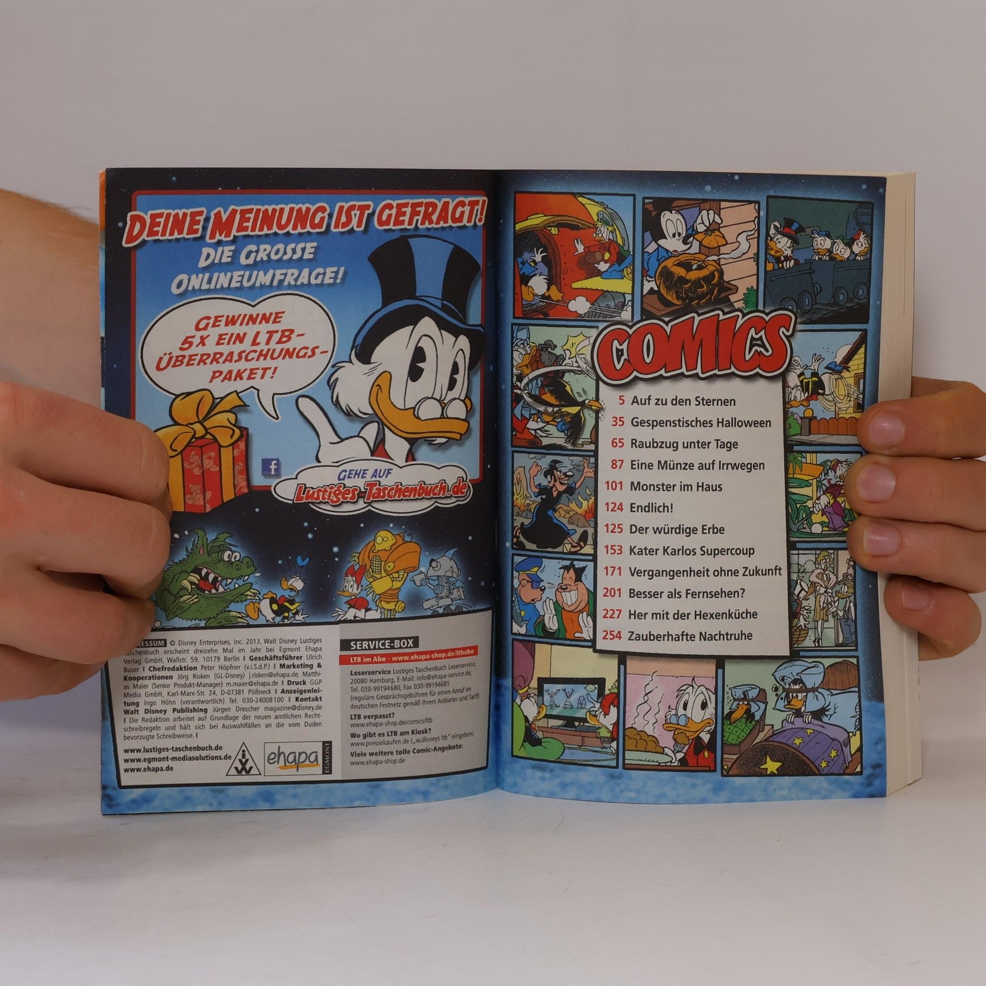 Walt Disney Lustiges Taschenbuch 447. Auf zu den Sternen