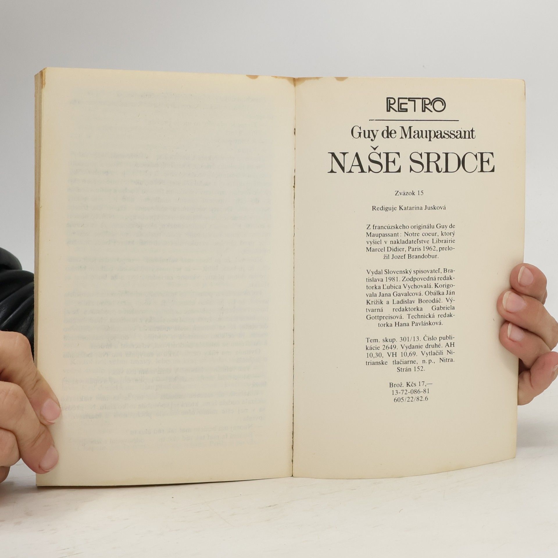 Guy de Maupassant Naše srdce