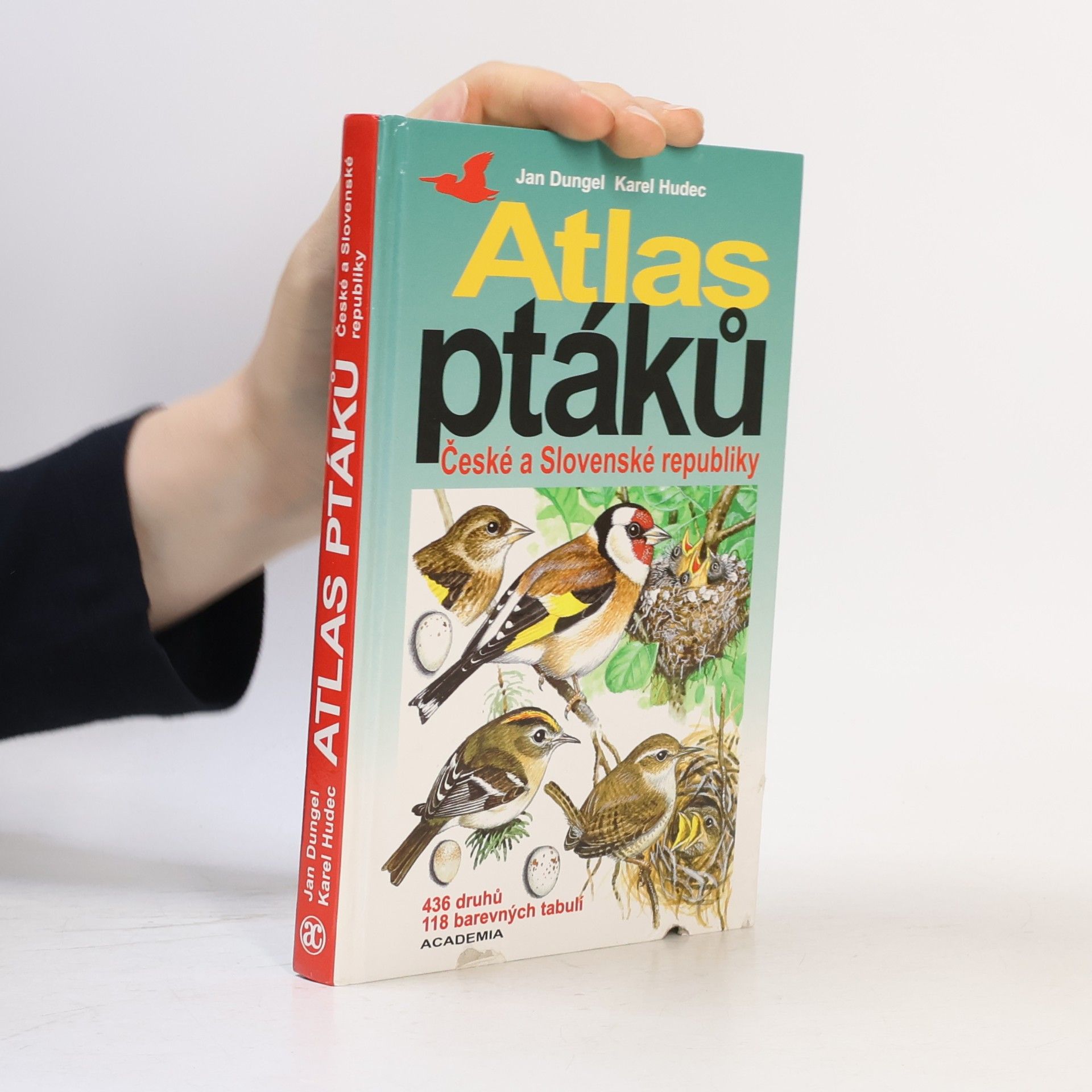 Karel Hudec Atlas ptáků České a Slovenské republiky