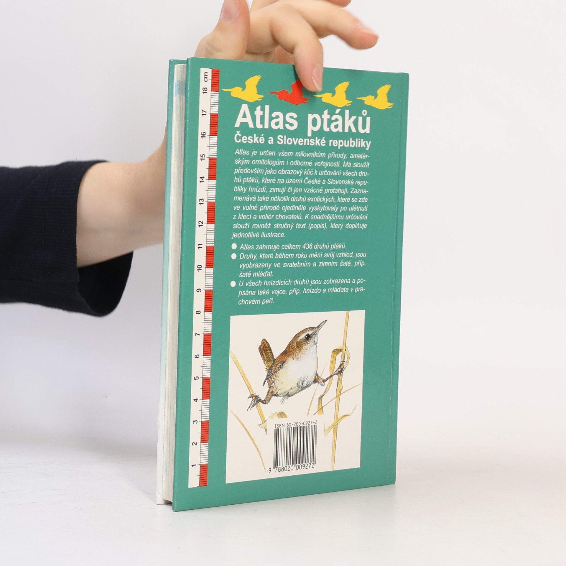 Jan Dungel Atlas ptáků České a Slovenské republiky