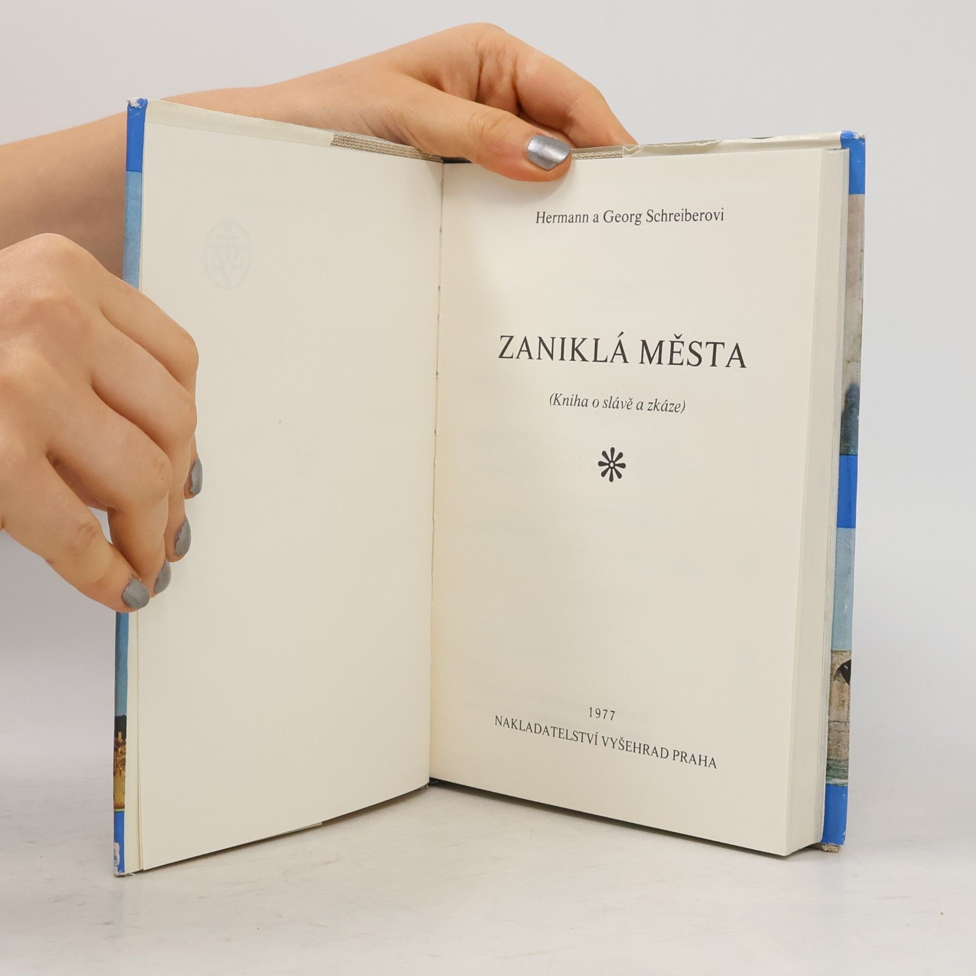 Hermann Schreiber Zaniklá města