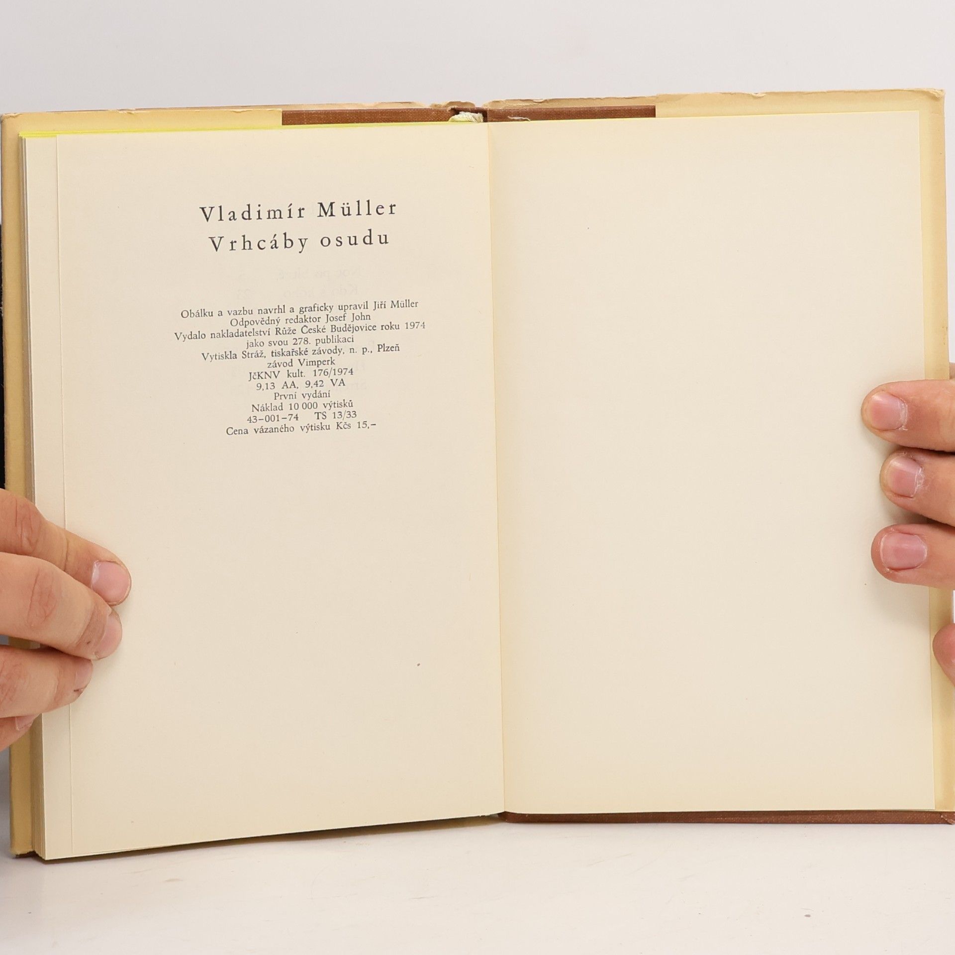 Vladimír Müller Vrhcáby osudu
