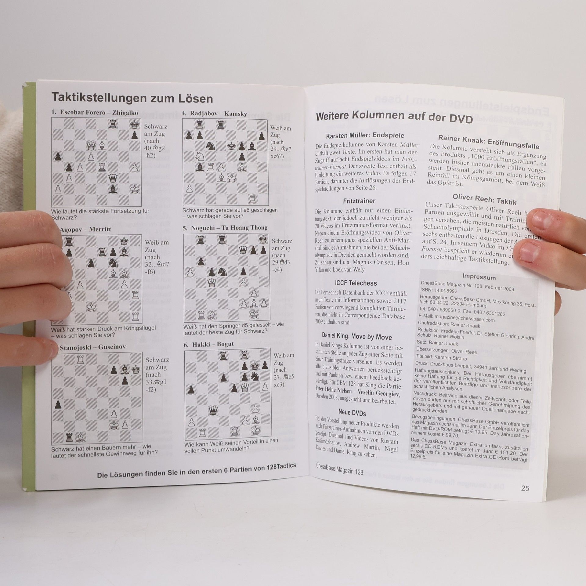 kolektiv ChessBase Magazin #128
