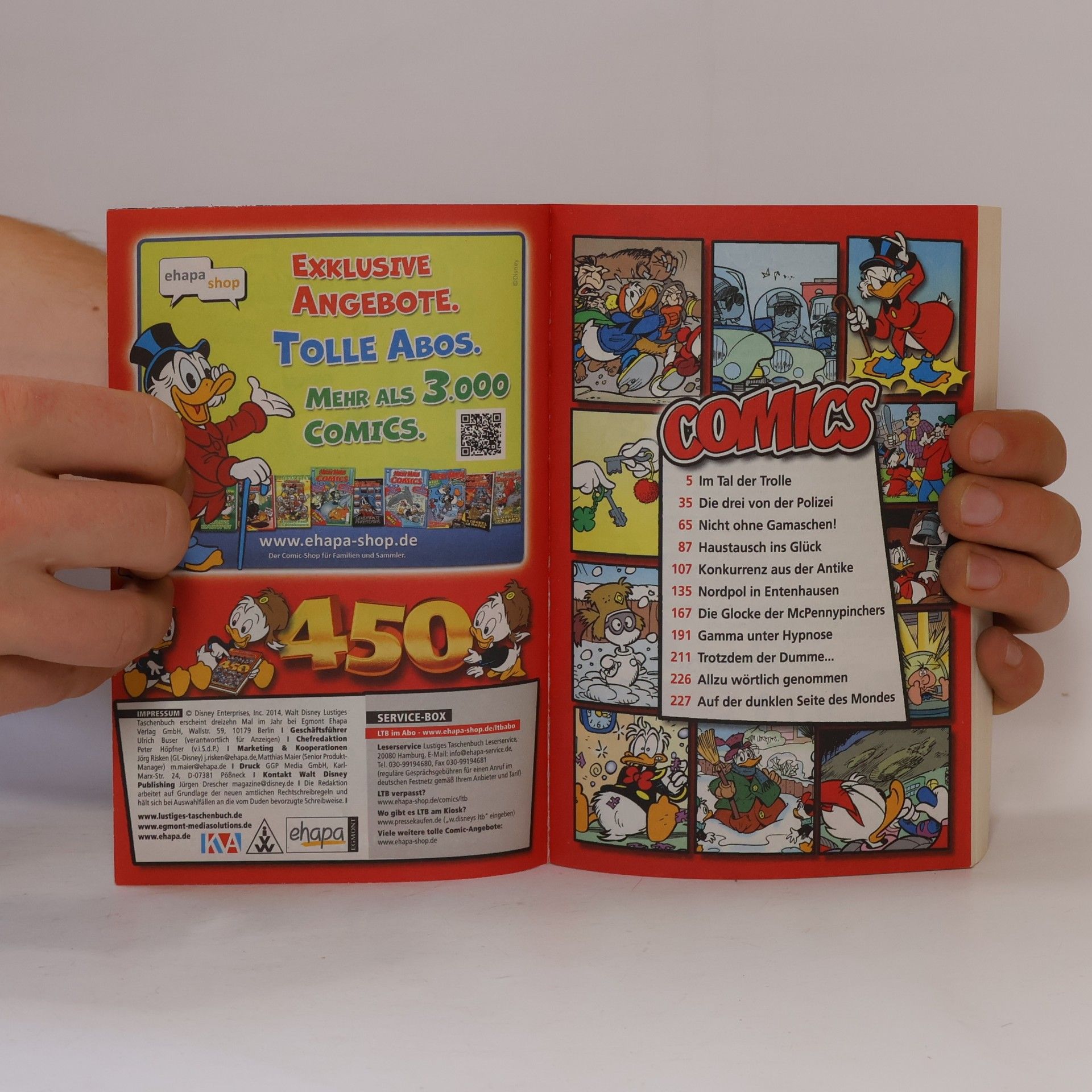 Walt Disney Lustiges Taschenbuch 450. Jubiläumsausgabe