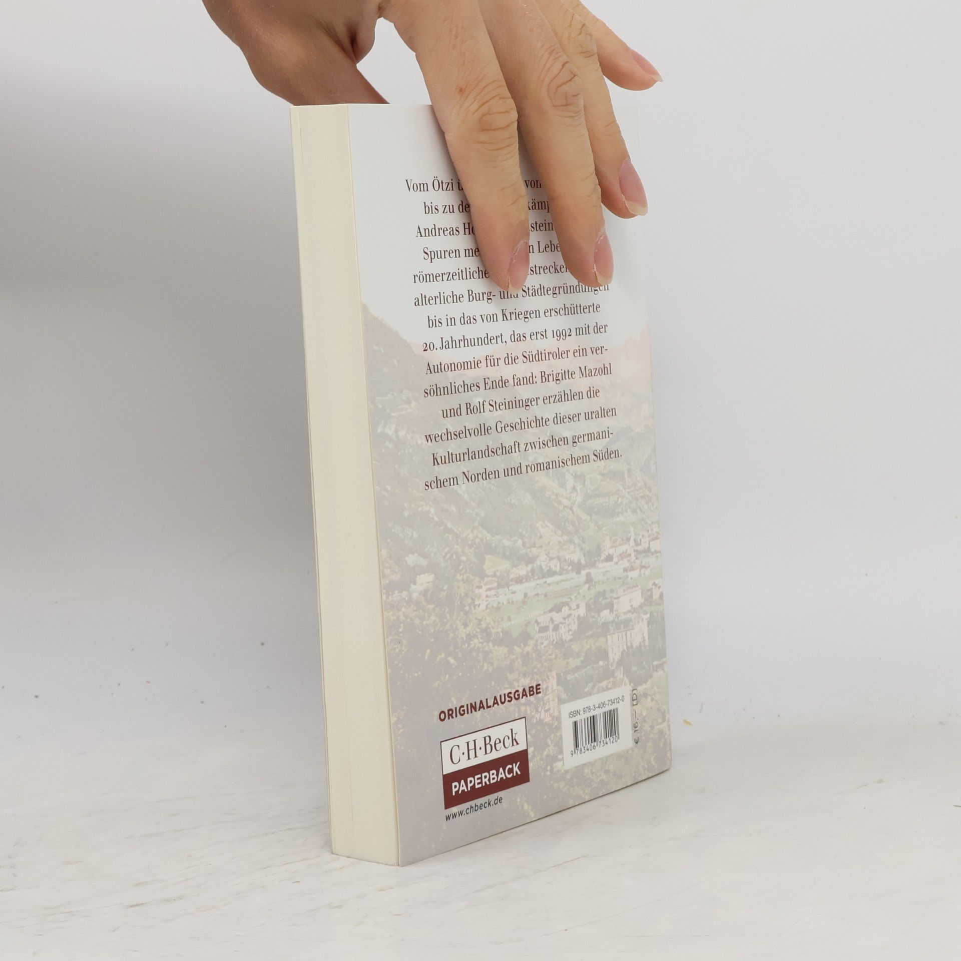 Brigitte Mazohl Beck Paperback - 6338: Kleine Geschichte Südtirols