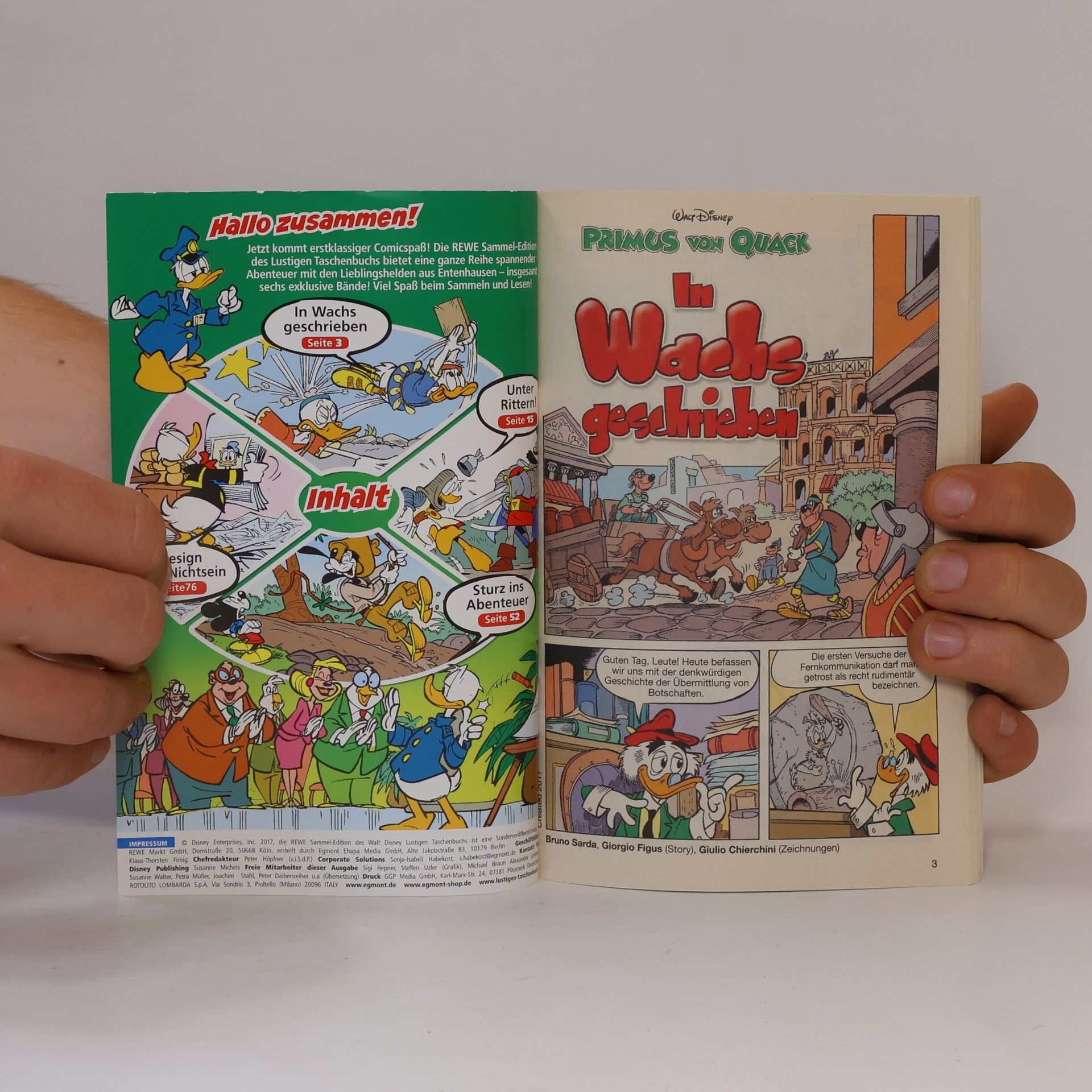 Walt Disney Lustiges Taschenbuch. 50 Jahre. Rewe Sammel Edition
