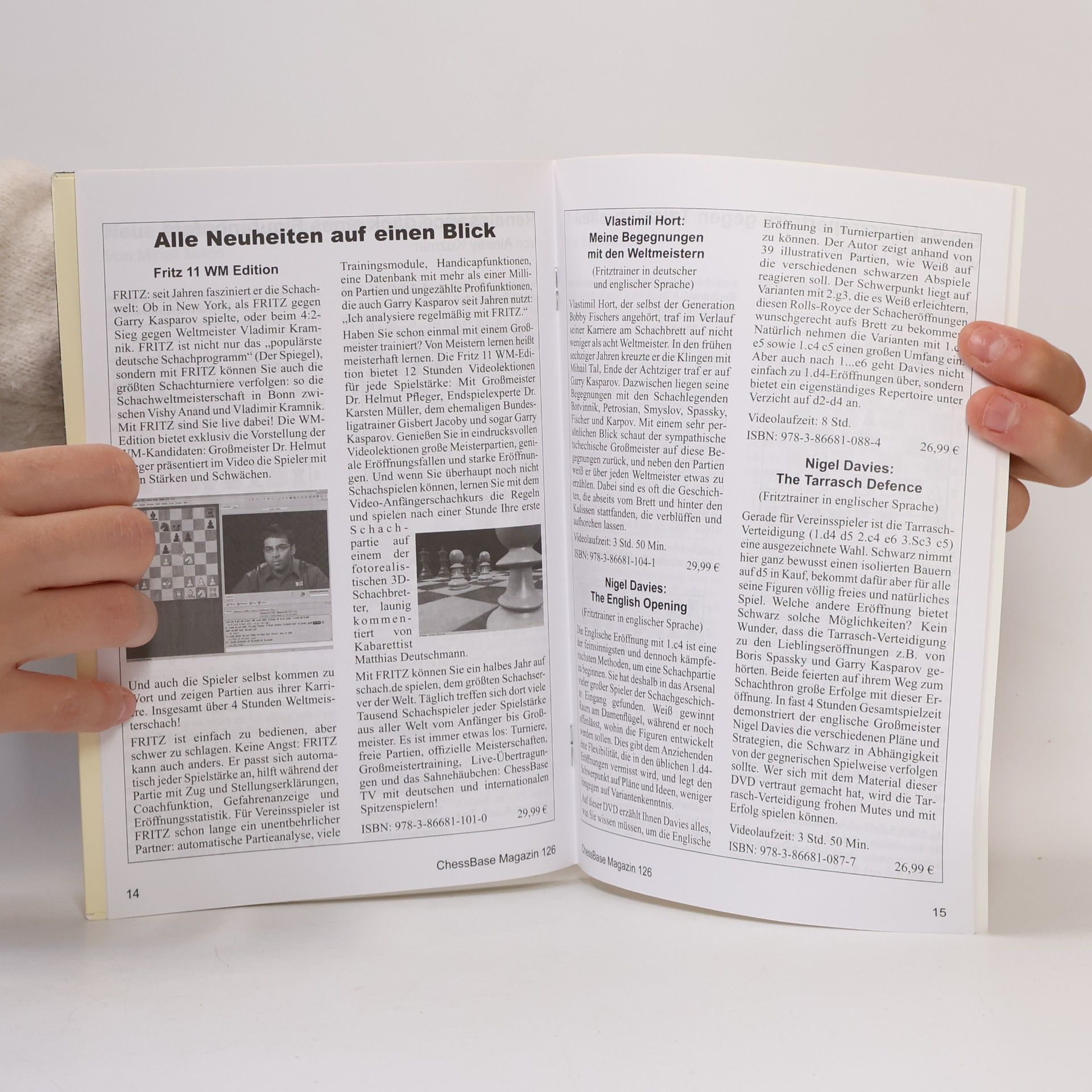 Various authors ChessBase Magazin #126. Oktober/2008