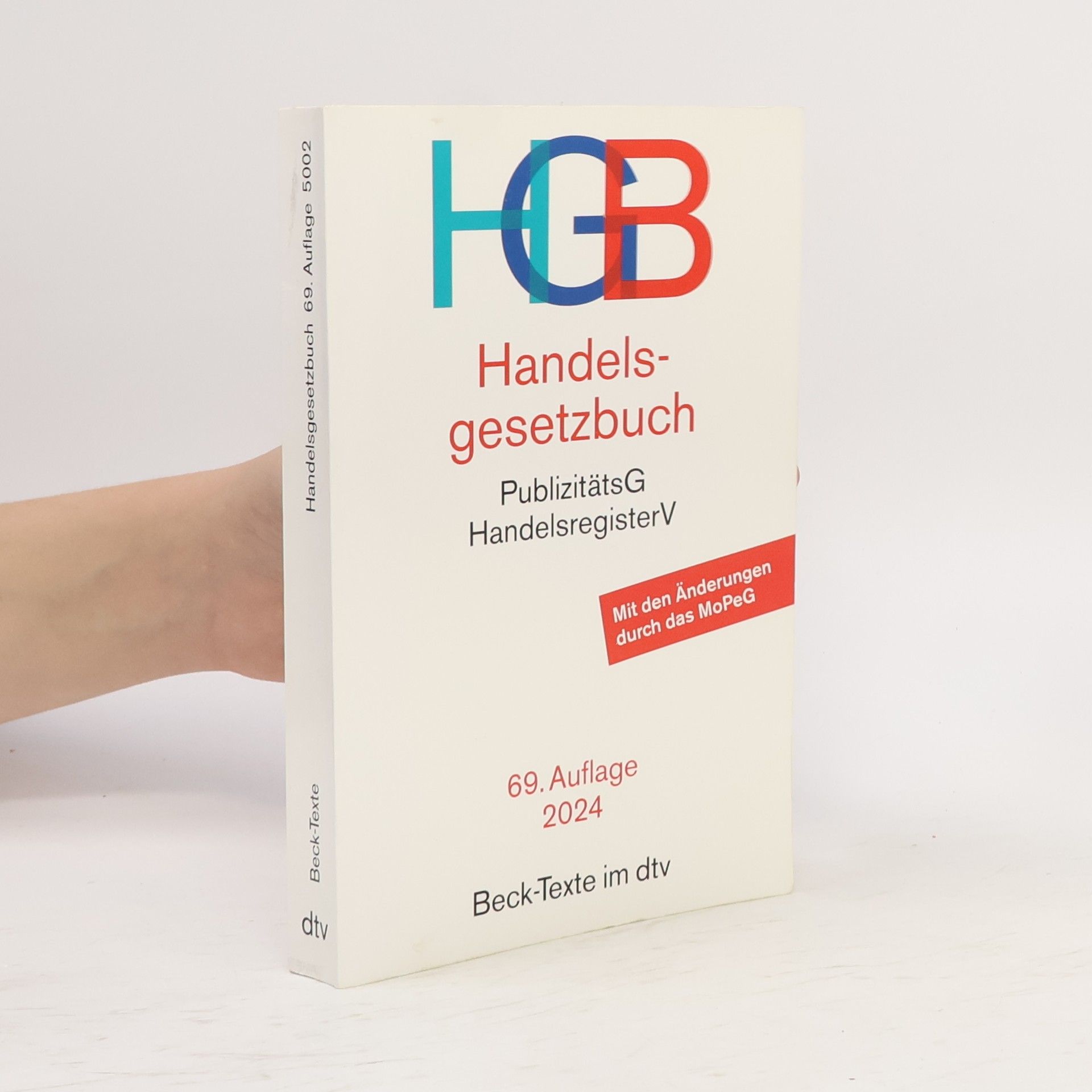 Holger Fleischer Handelsgesetzbuch 69. Auflage 2024