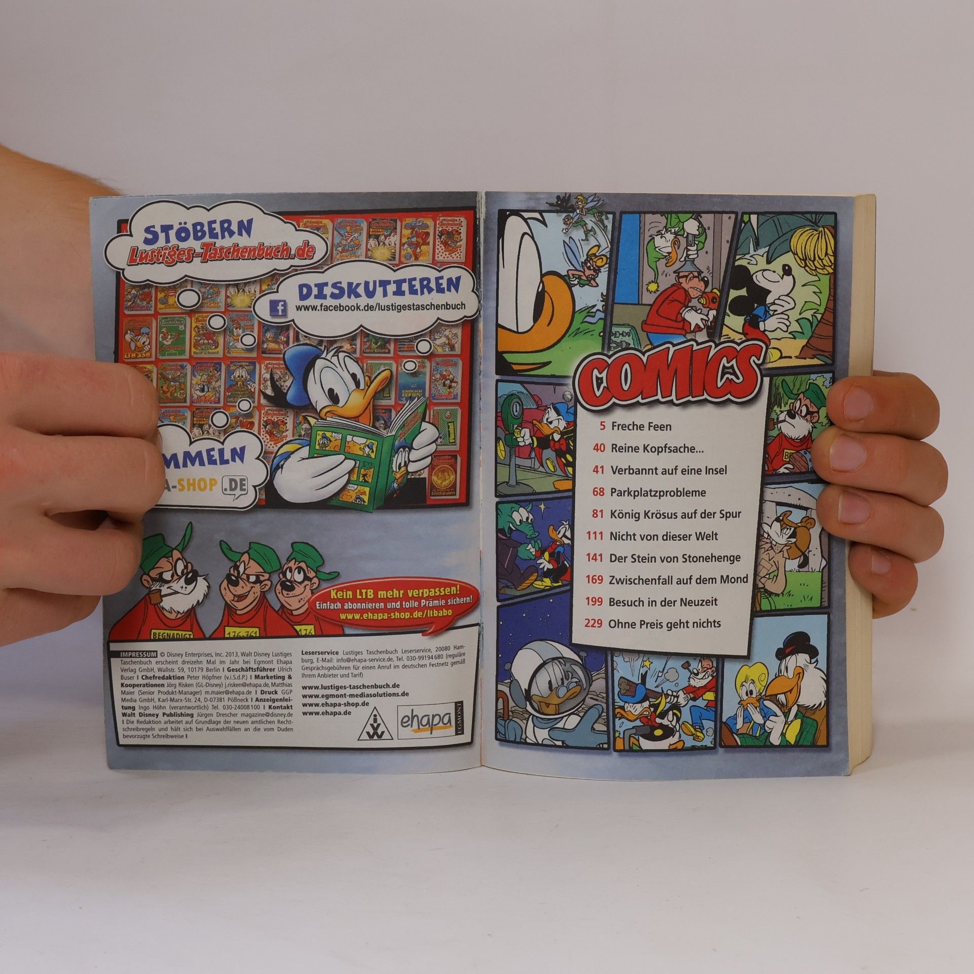 Walt Disney Lustiges Taschenbuch 442. Panzerknacker knacken wacker