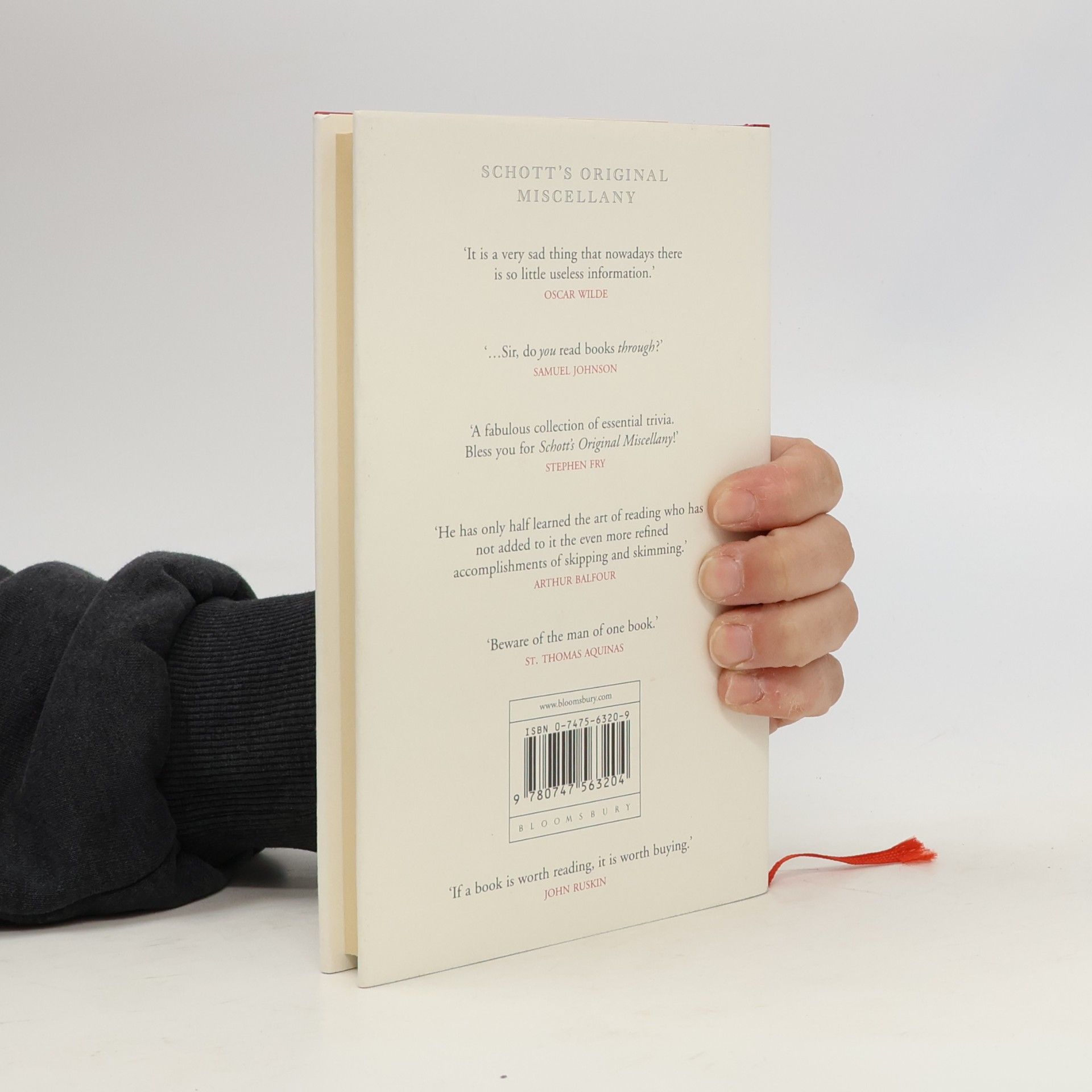 Ben Schott Schott's Original Miscellany