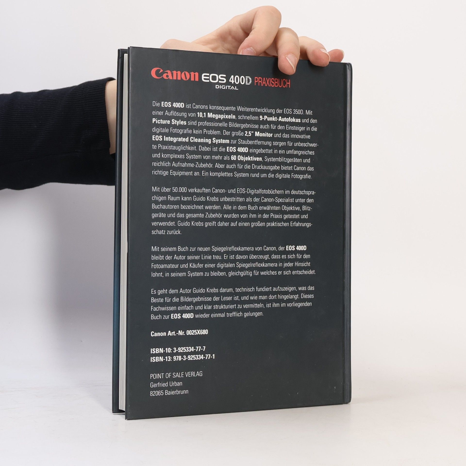 Guido Krebs Canon EOS 400D Digital Praxisbuch