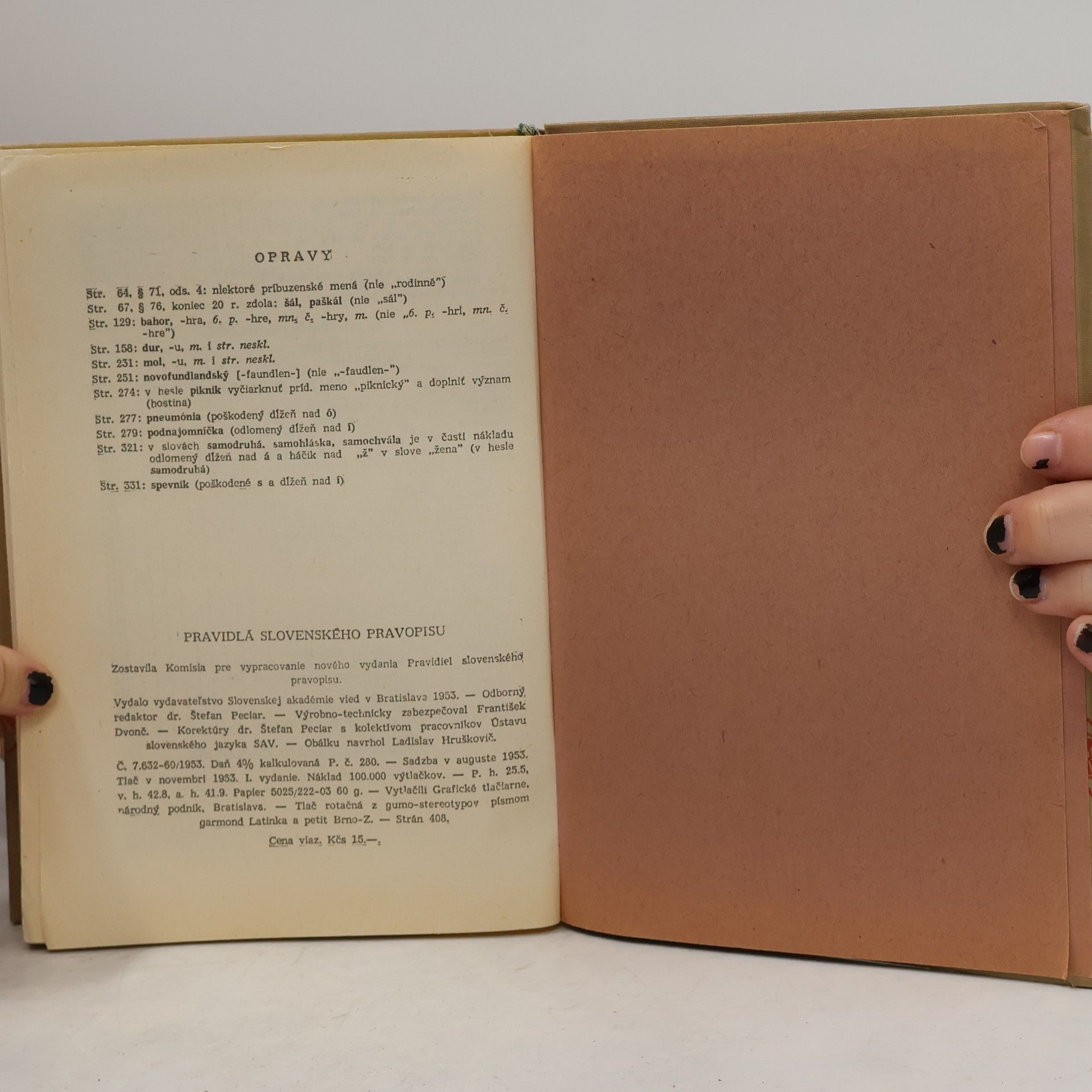 Autorenkollektiv Pravidla slovenského pravopisu