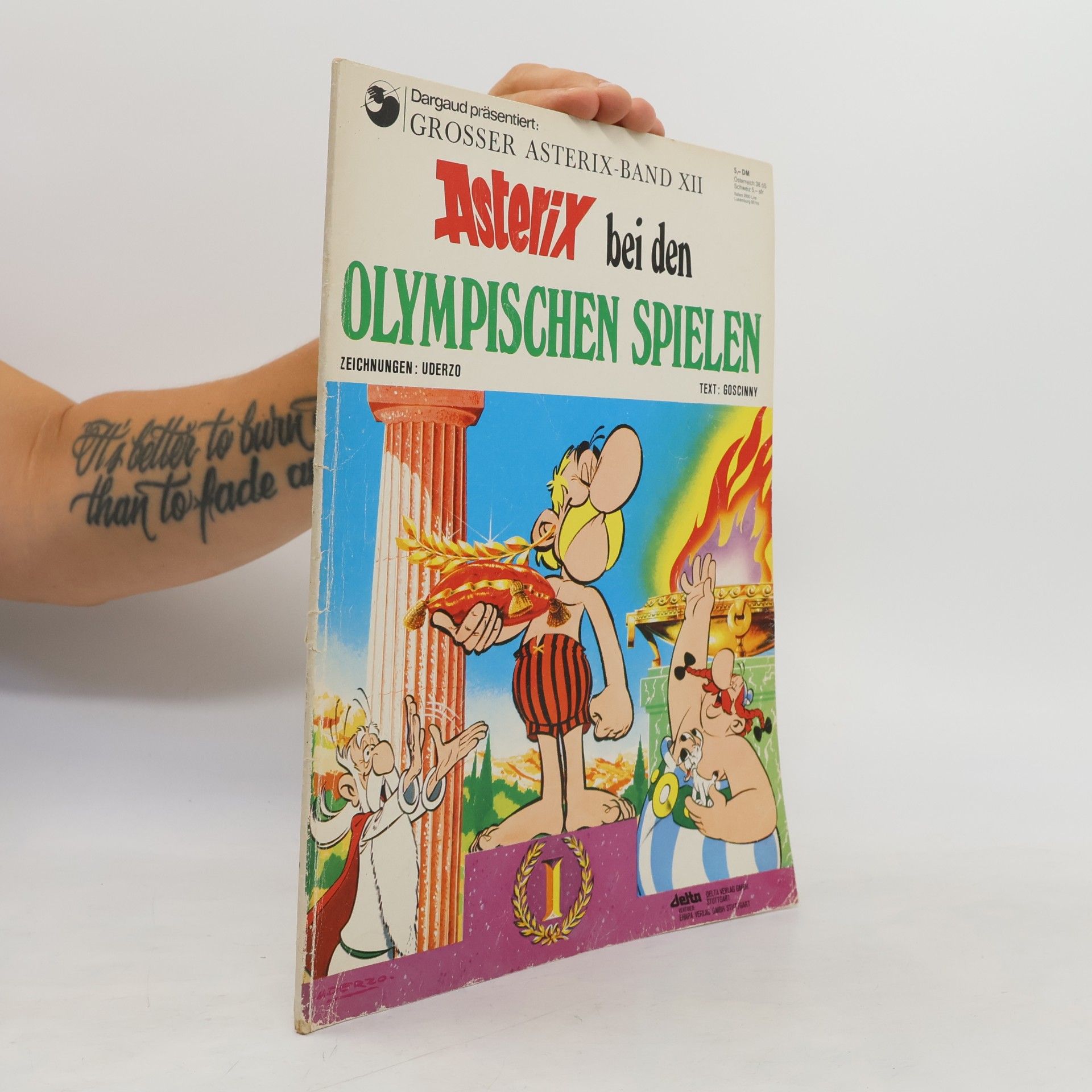 René Goscinny Asterix bei den Olympischen Spielen