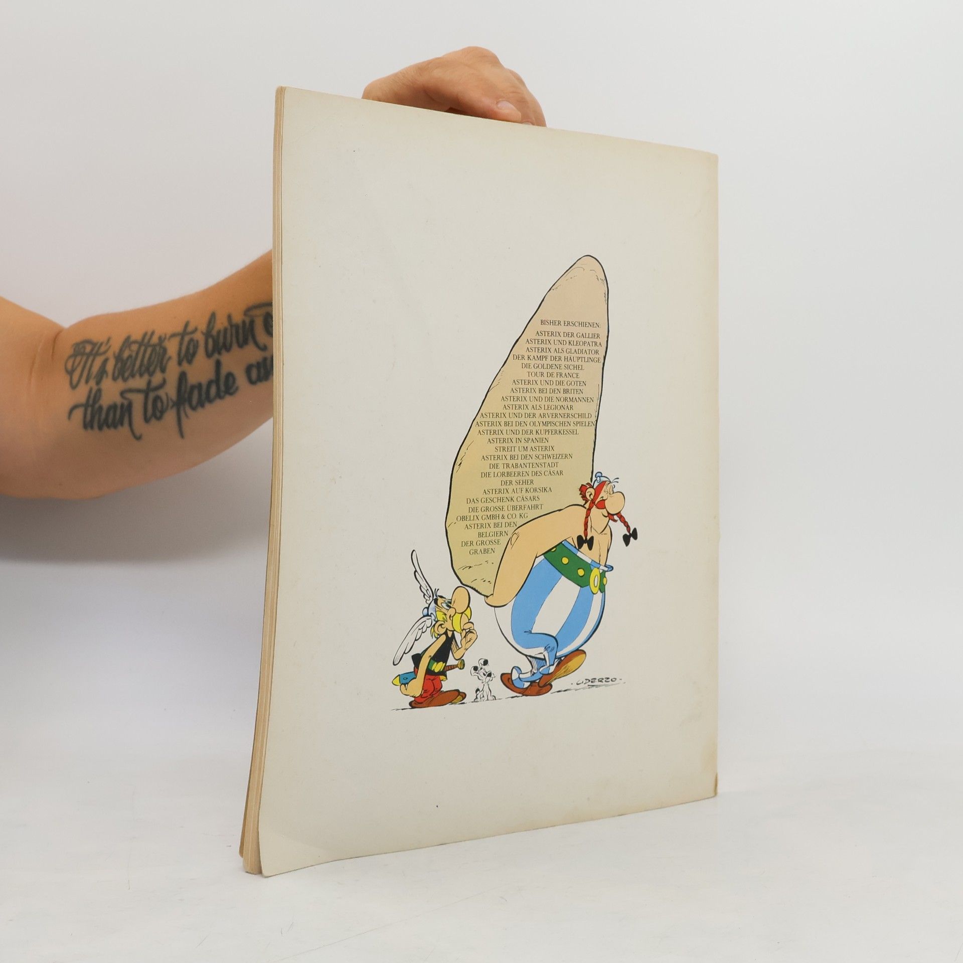 Albert Uderzo Asterix bei den Olympischen Spielen