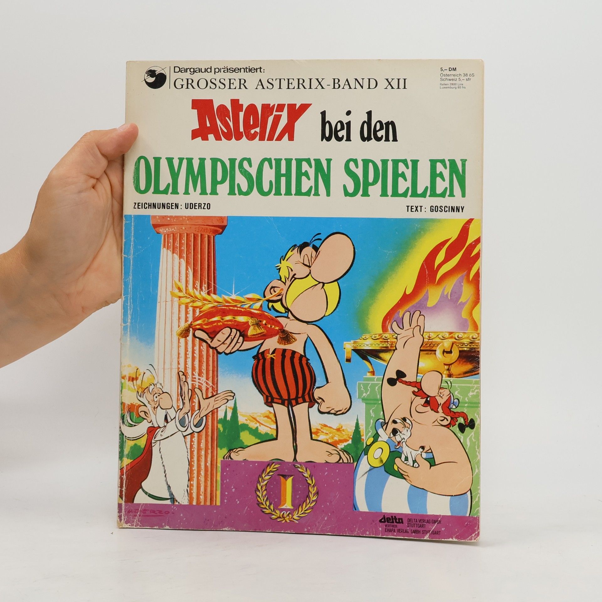 Albert Uderzo Asterix bei den Olympischen Spielen