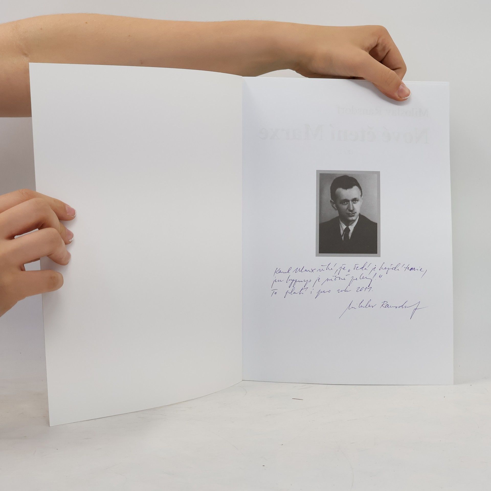 Miloslav Ransdorf Nové čtení Marxe 1