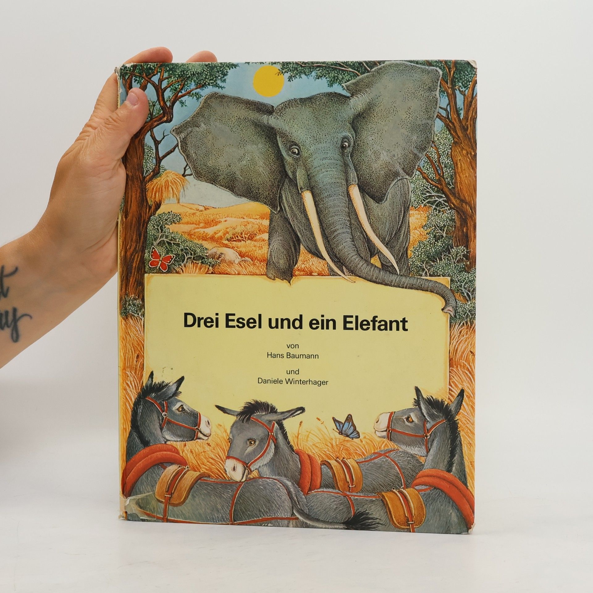 Hans Baumann Drei Esel und ein Elefant