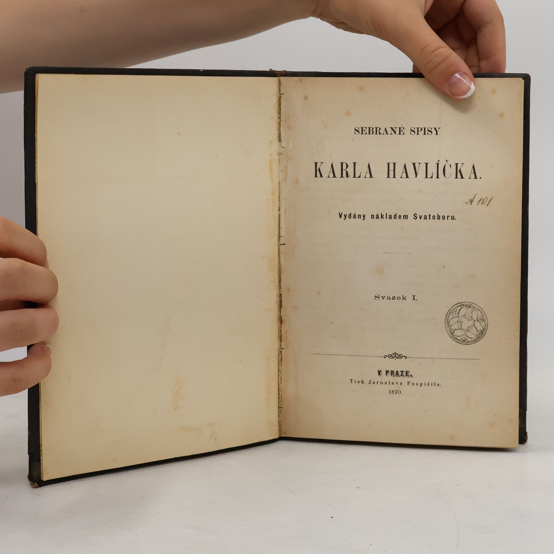 Karel Havlíček Borovský Sebrané spisy Karla Havlíčka