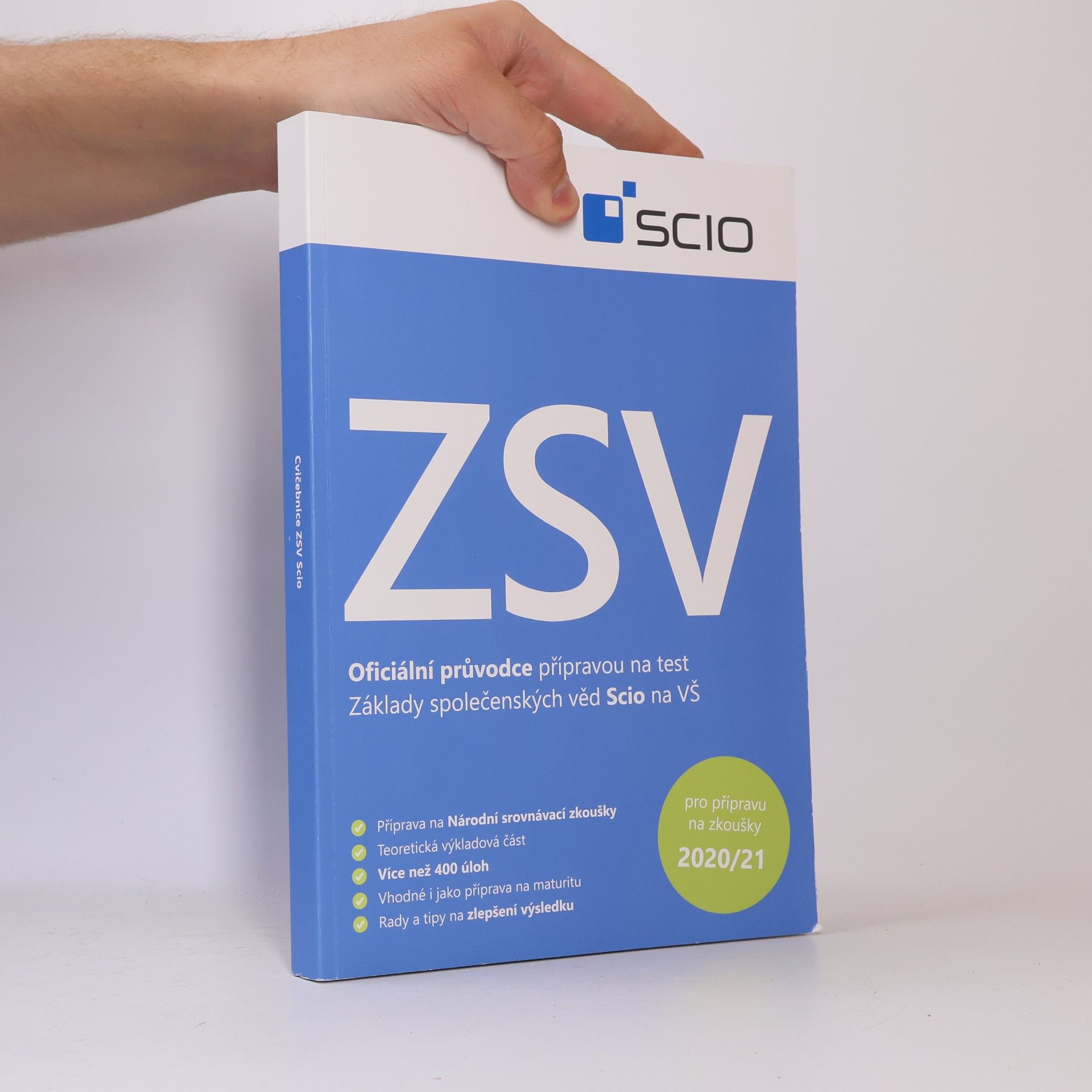 Collectif d'auteurs Cvičebnice ZSV : komplexní příprava na test Základy společenských věd