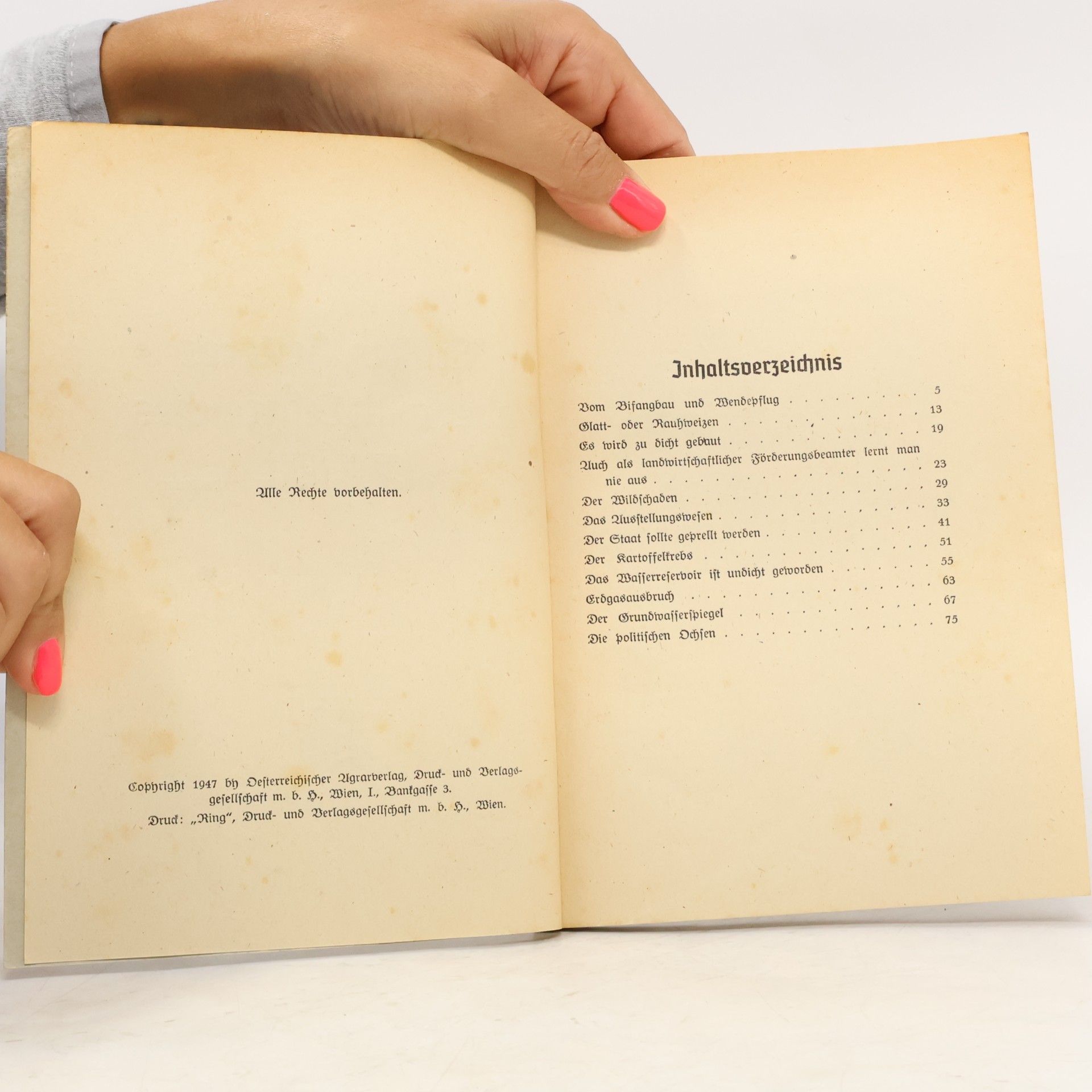 Auteurscollectief Ernstes, Heiteres aber auch Lehrreiches aus dem Tagebuch eines landwirtschaftlichen Förderungsbeamten