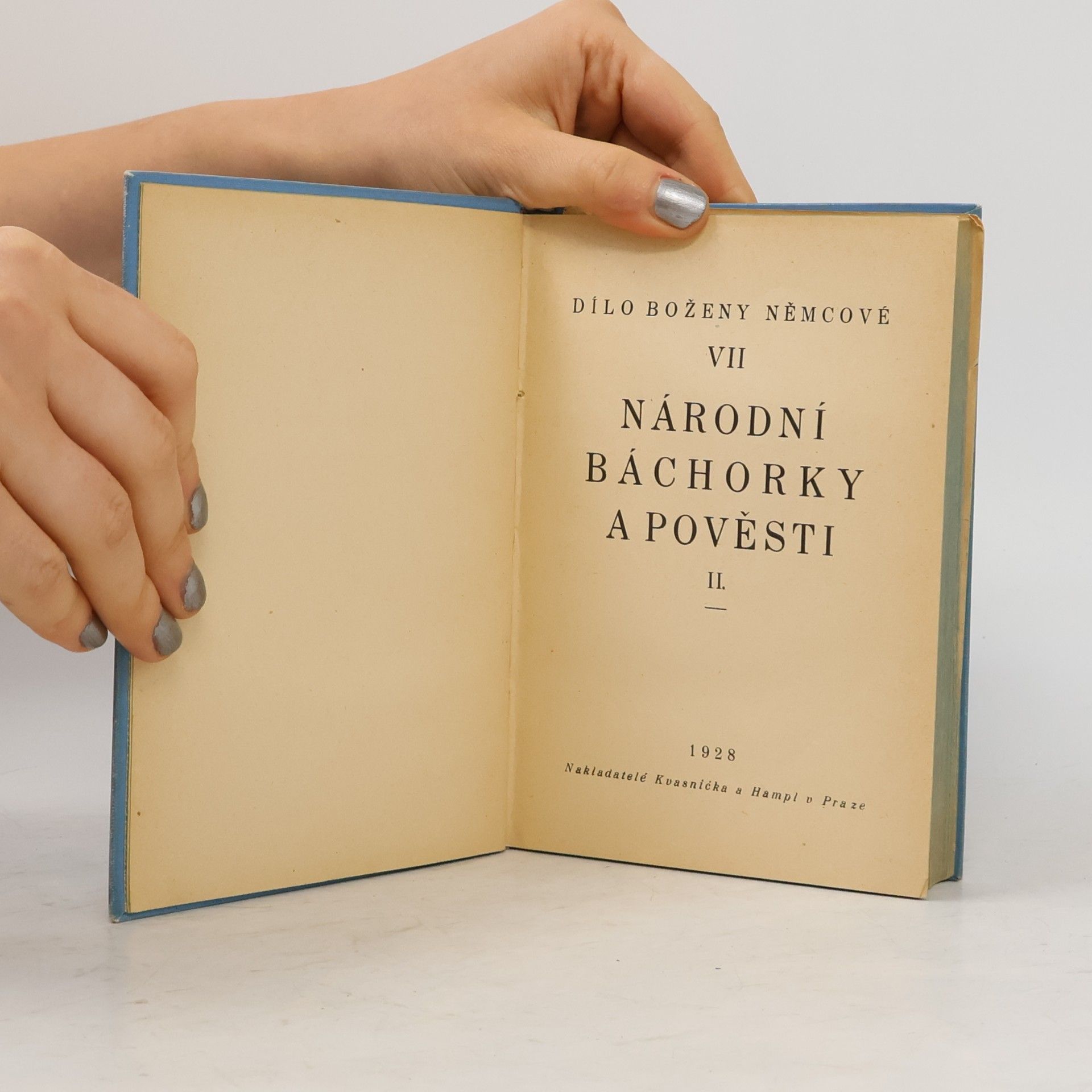 Božena Němcová Národní báchorky a pověsti II