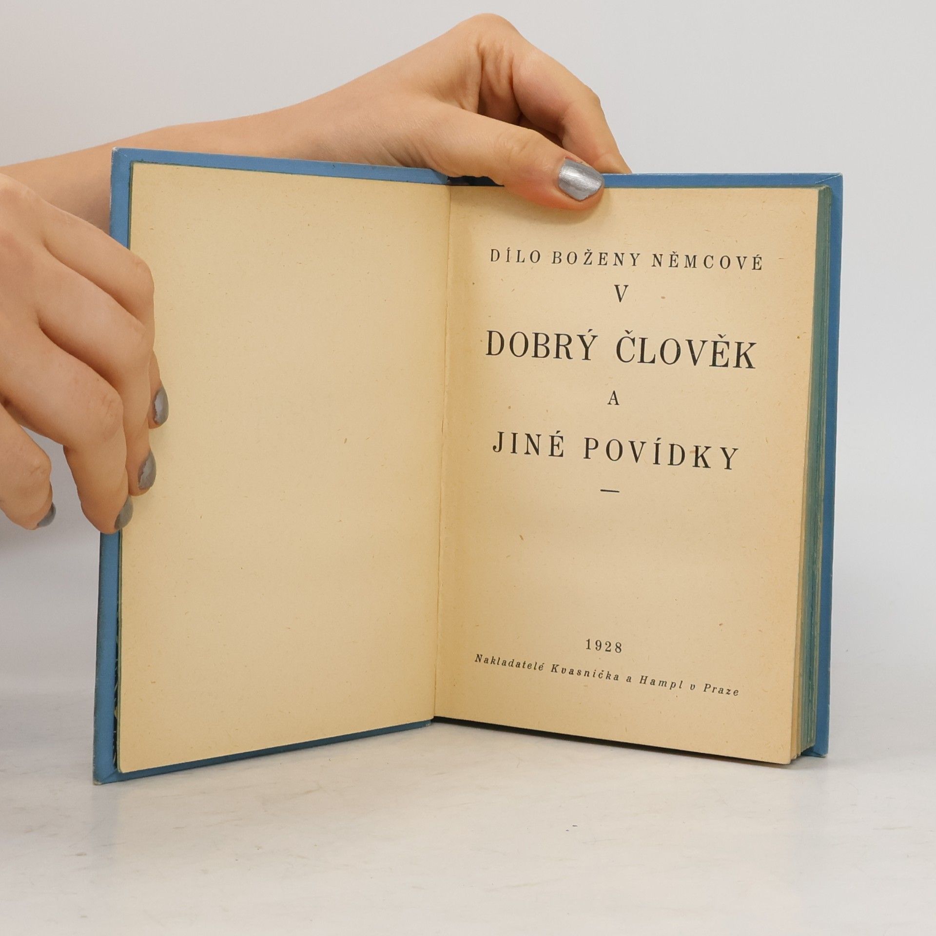 Božena Němcová Dobrý člověk a jiné povídky