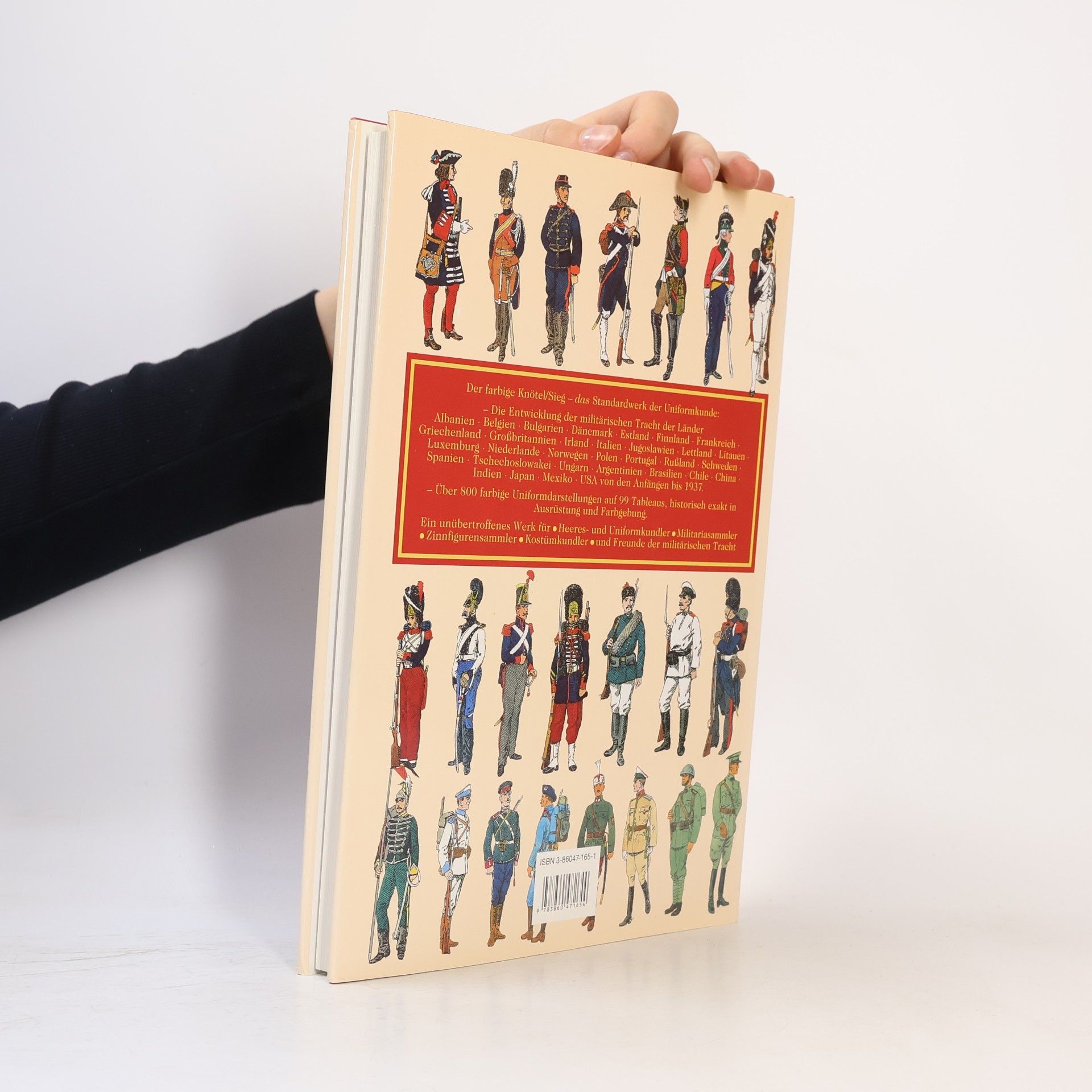 Richard Knötel Farbiges Handbuch der Uniformkunde 2