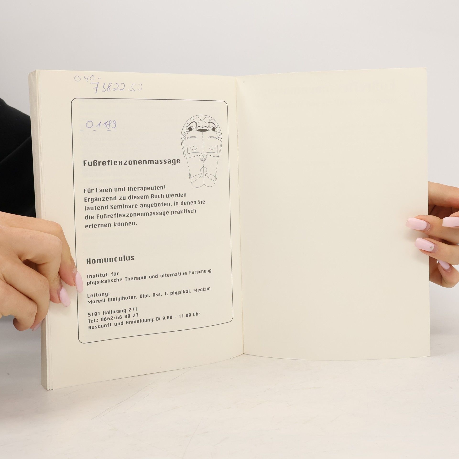 Ferdinand Soder Feichtenschlager Fussreflexzonenmassage