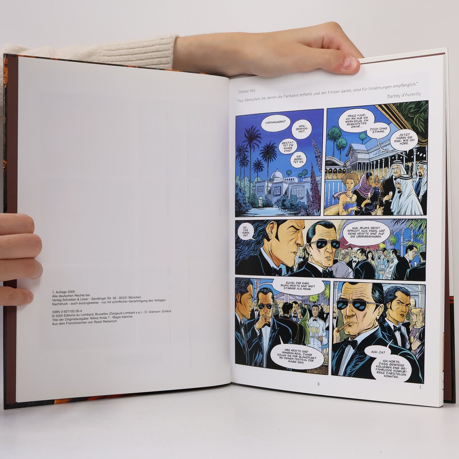 Jean Dufaux Weiße Magie