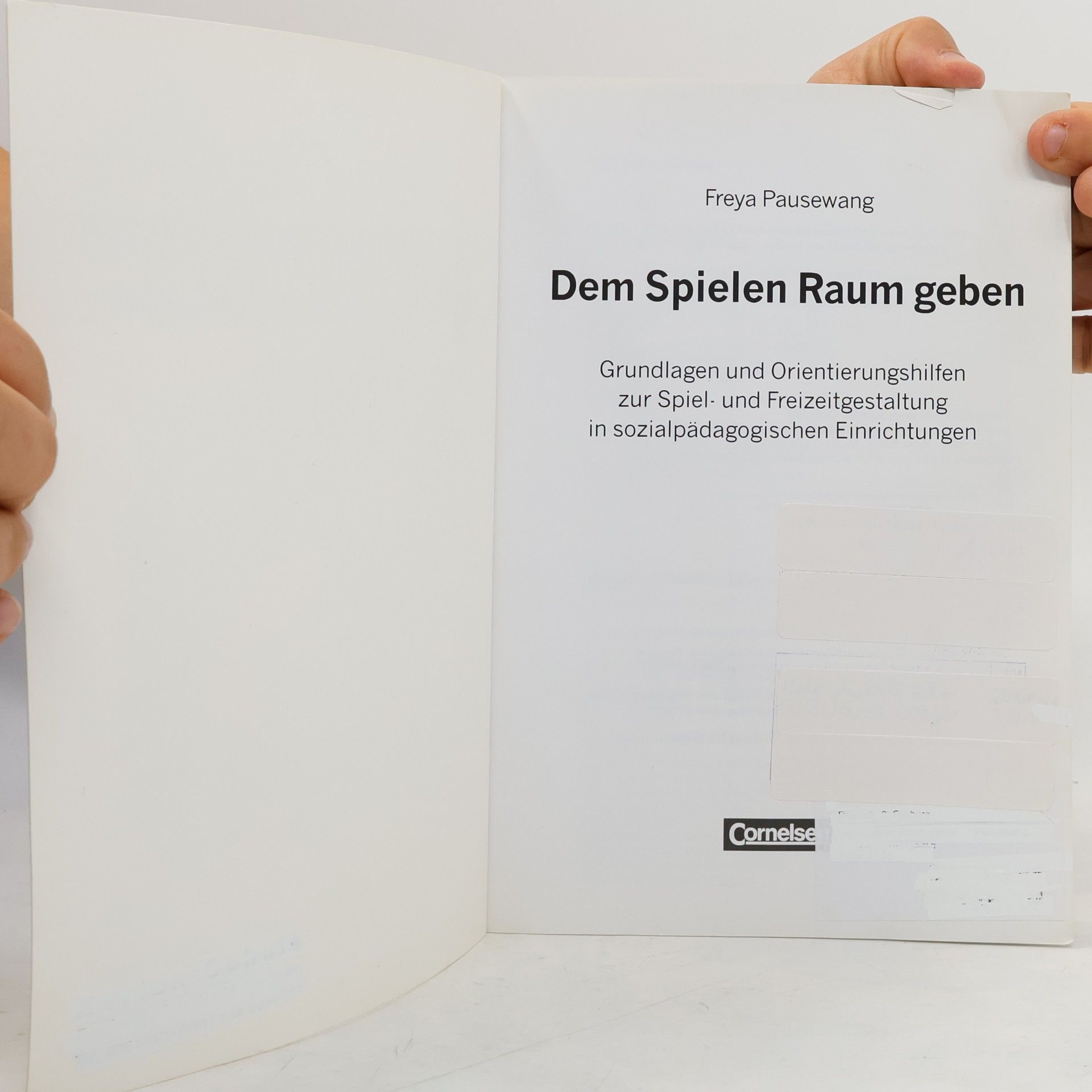 Freya Pausewang Dem Spielen Raum geben