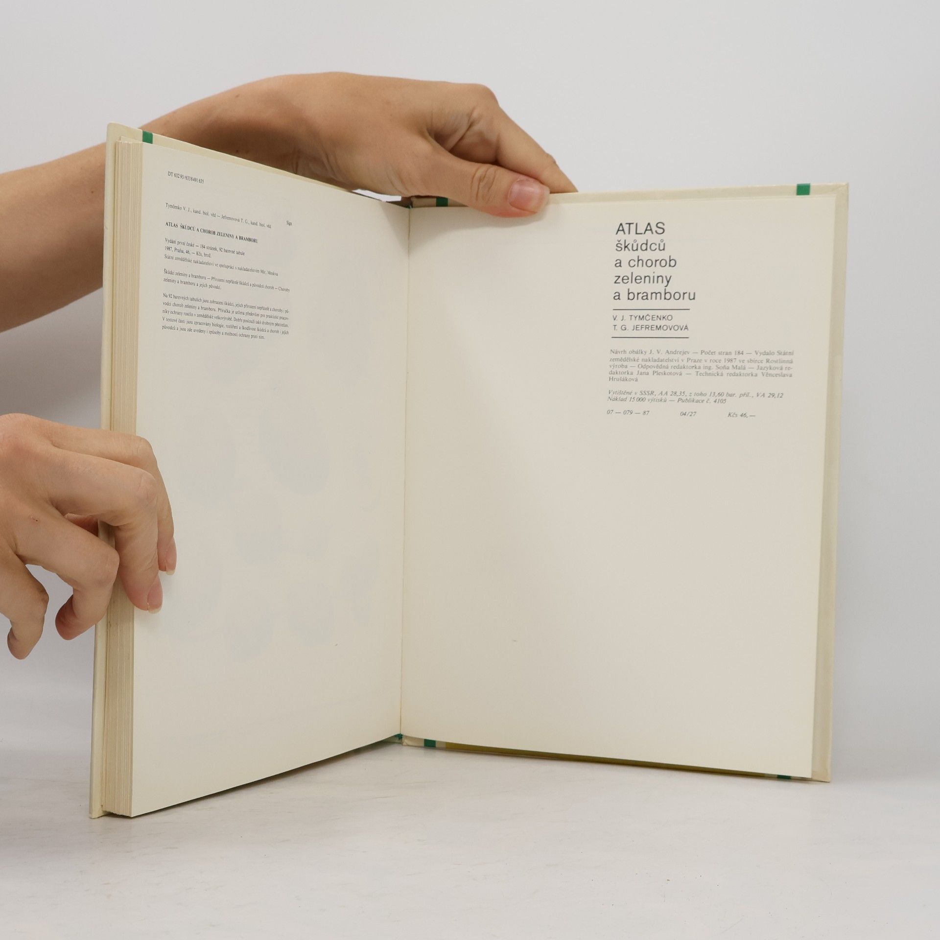 Autorenkollektiv Atlas škůdců a chorob zeleniny a bramboru