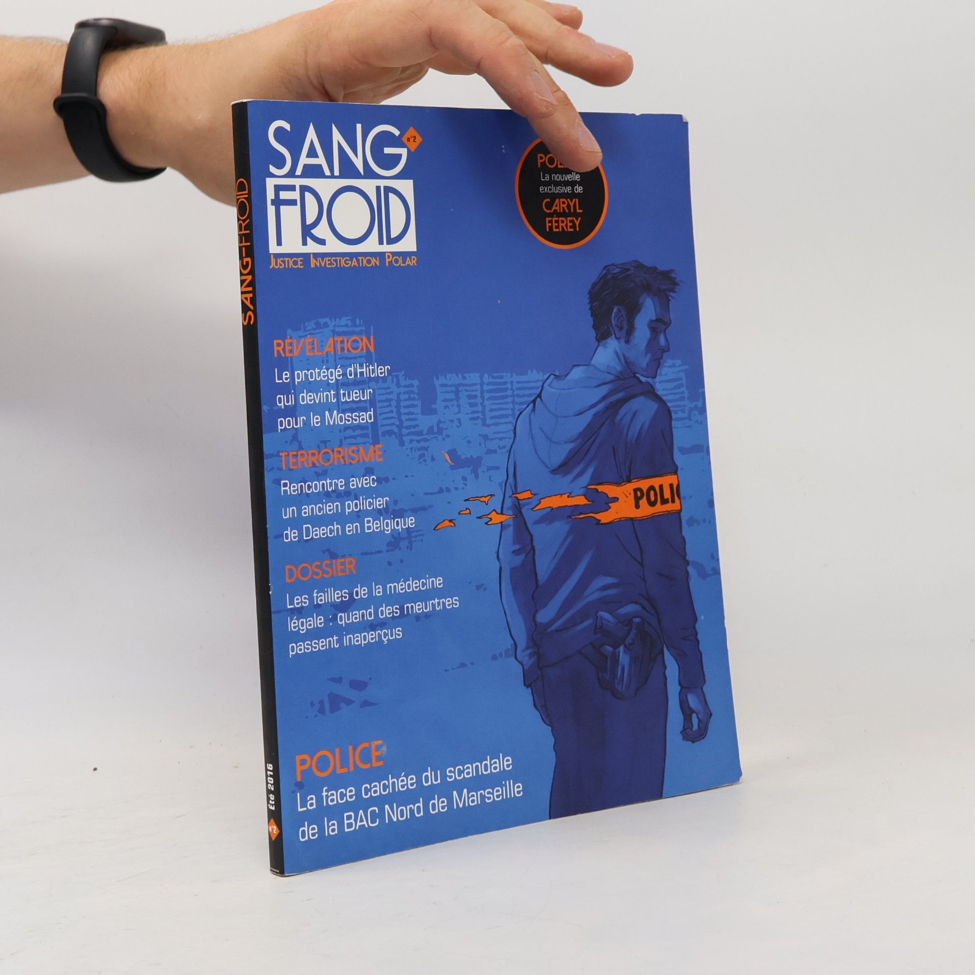 DAMIAN-TISSOT STEPHANE Sang-froid n° 2: Justice Investigation Polar